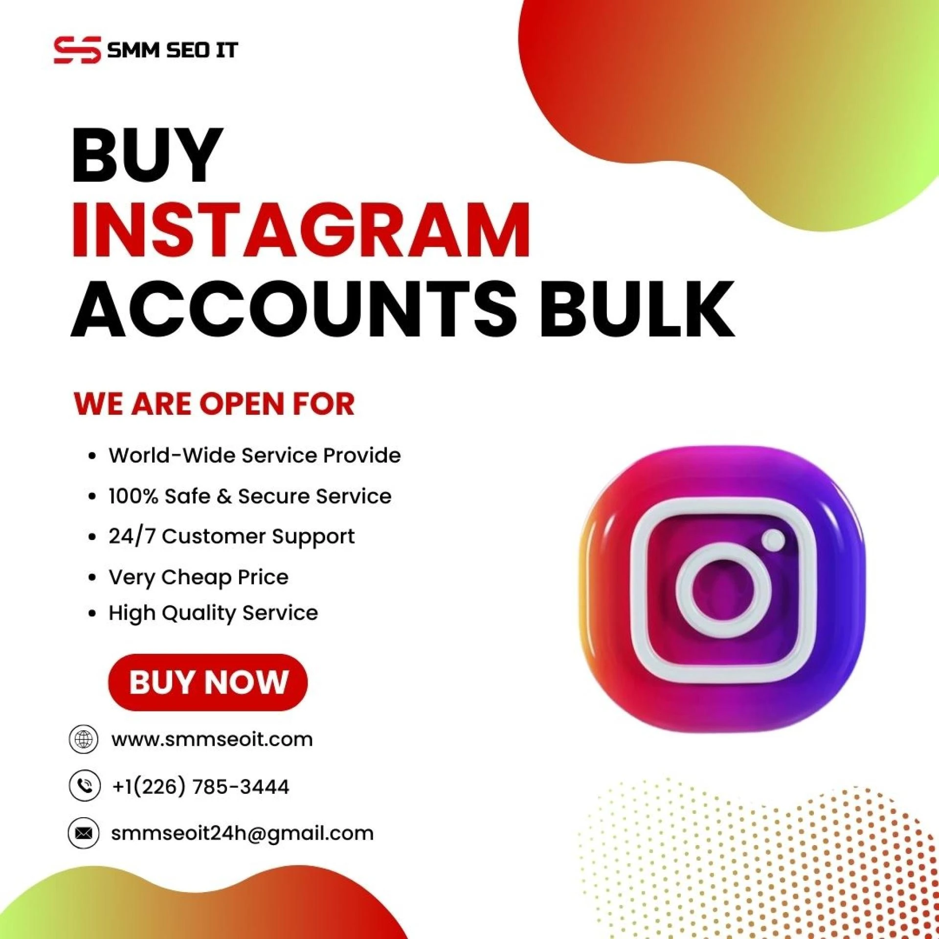 "Unlock Success: Buy Instagram Accounts Bulk for Instant Growth! 🚀🔥"