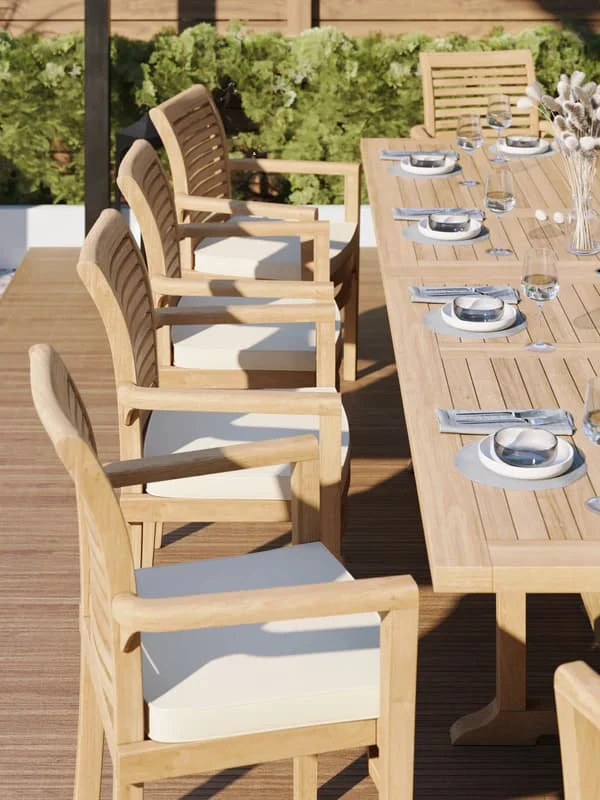 Teak Gartenmöbel Sets im Vergleich: Preis, Qualität, Design