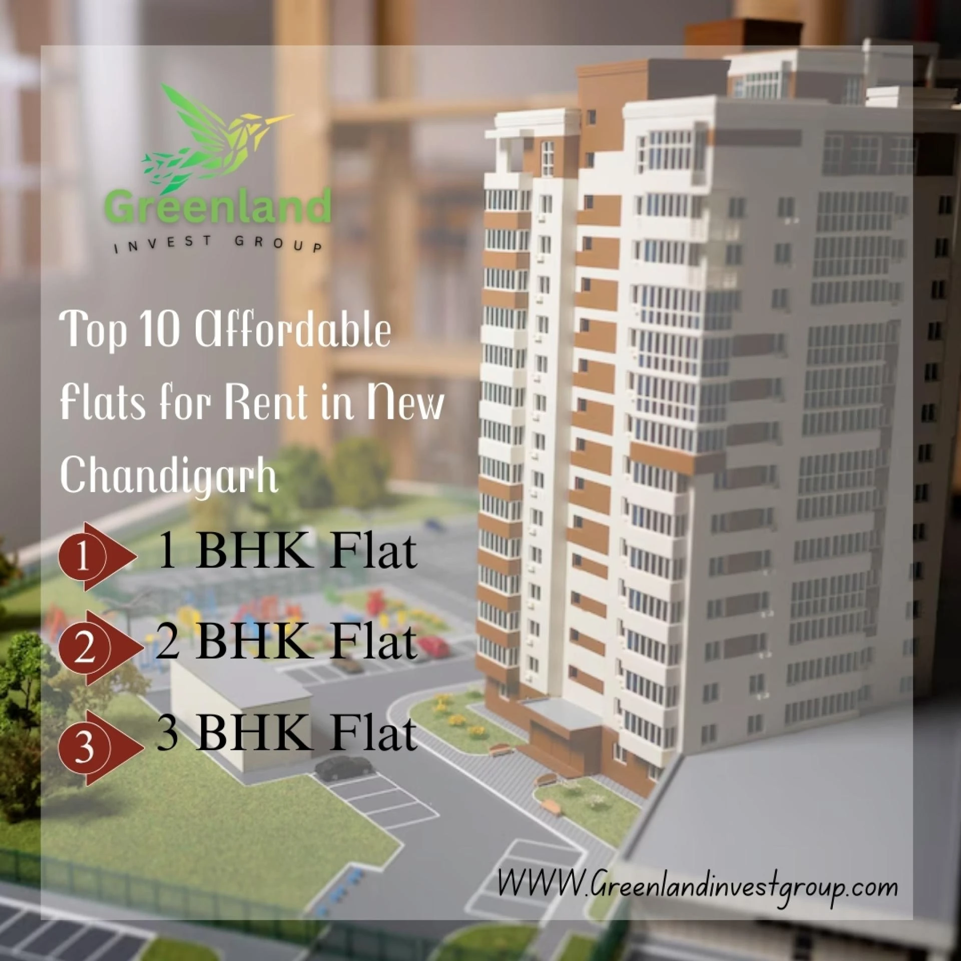 Top 10 Affordable Flats for Rent in New Chandigarh