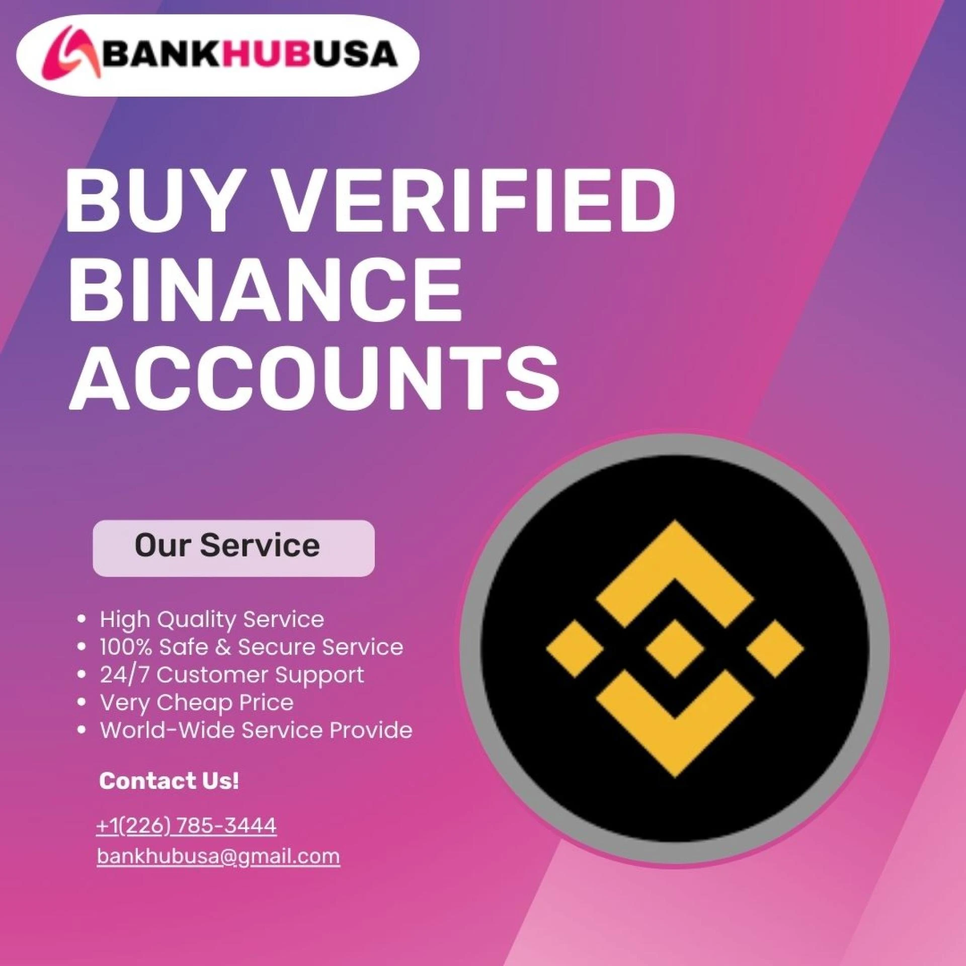 Top 3 Sites To Buy, Verified, Binance Accounts 