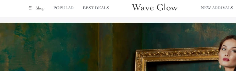 Wave Glow Unveils a Dreamlike Online Shopping Wonderland That Captivates at First Click