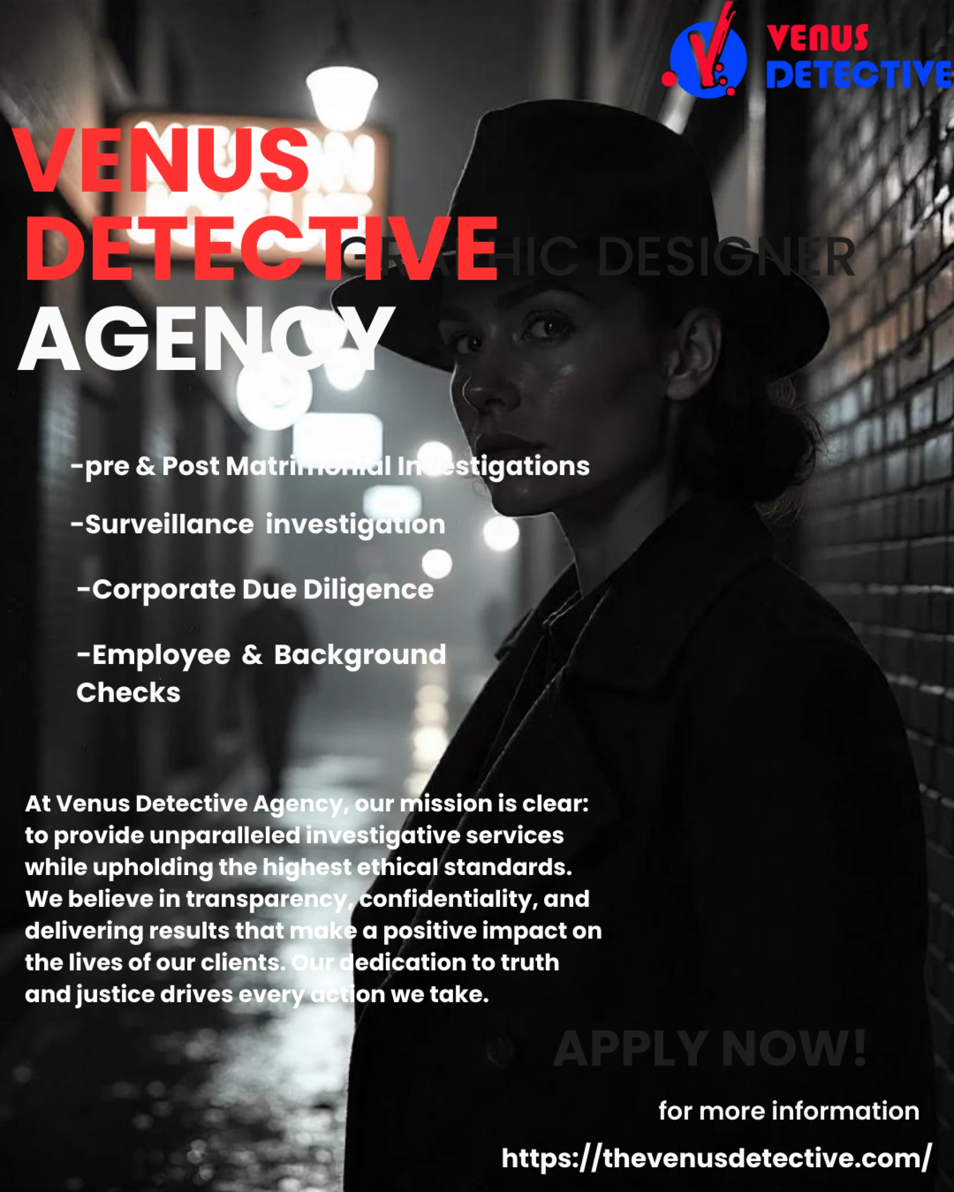 Best private detective agency in delhi -venus detective agency