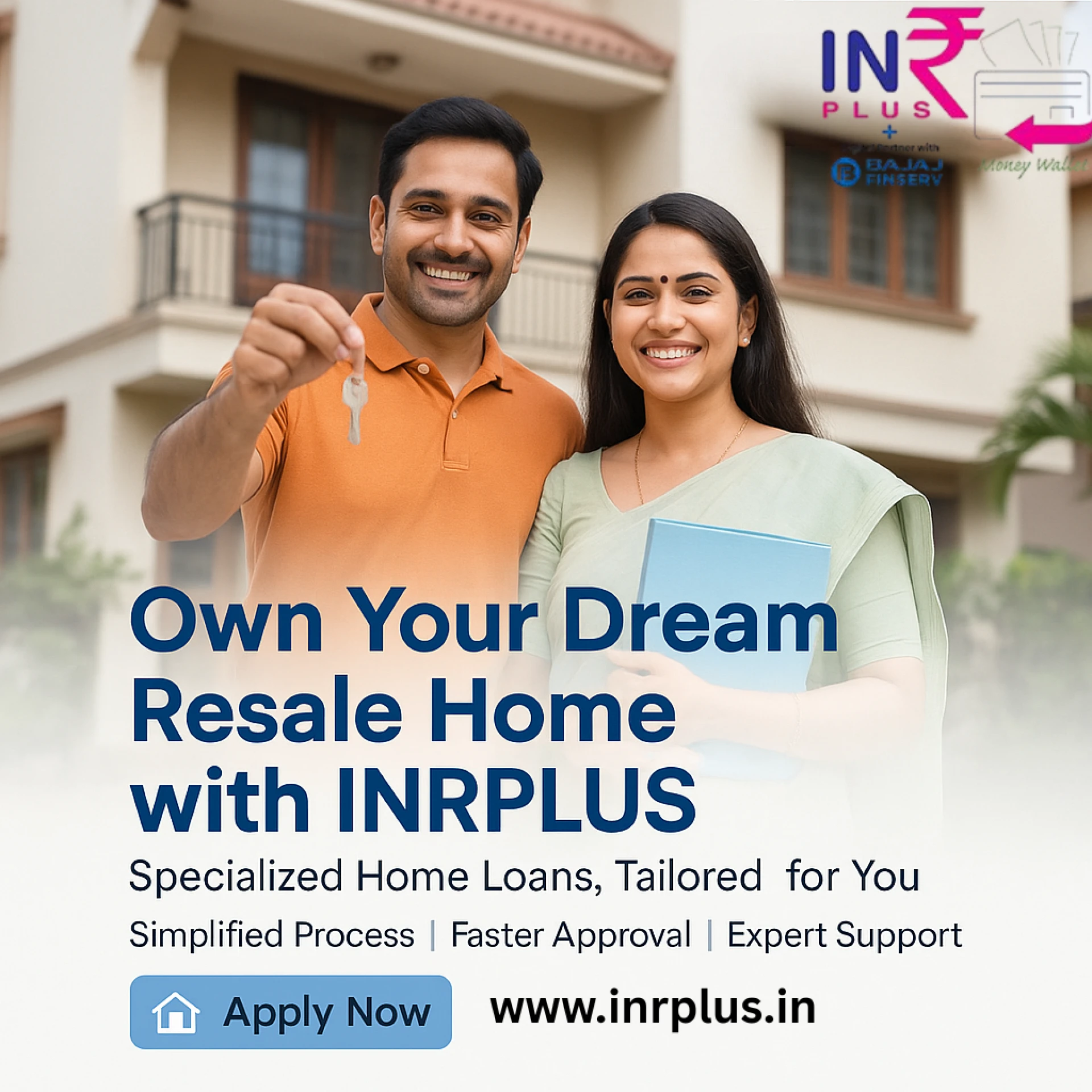 INRPLUS Simplifies Homeownership Dreams with Specialized Home Loan for Resale Properties