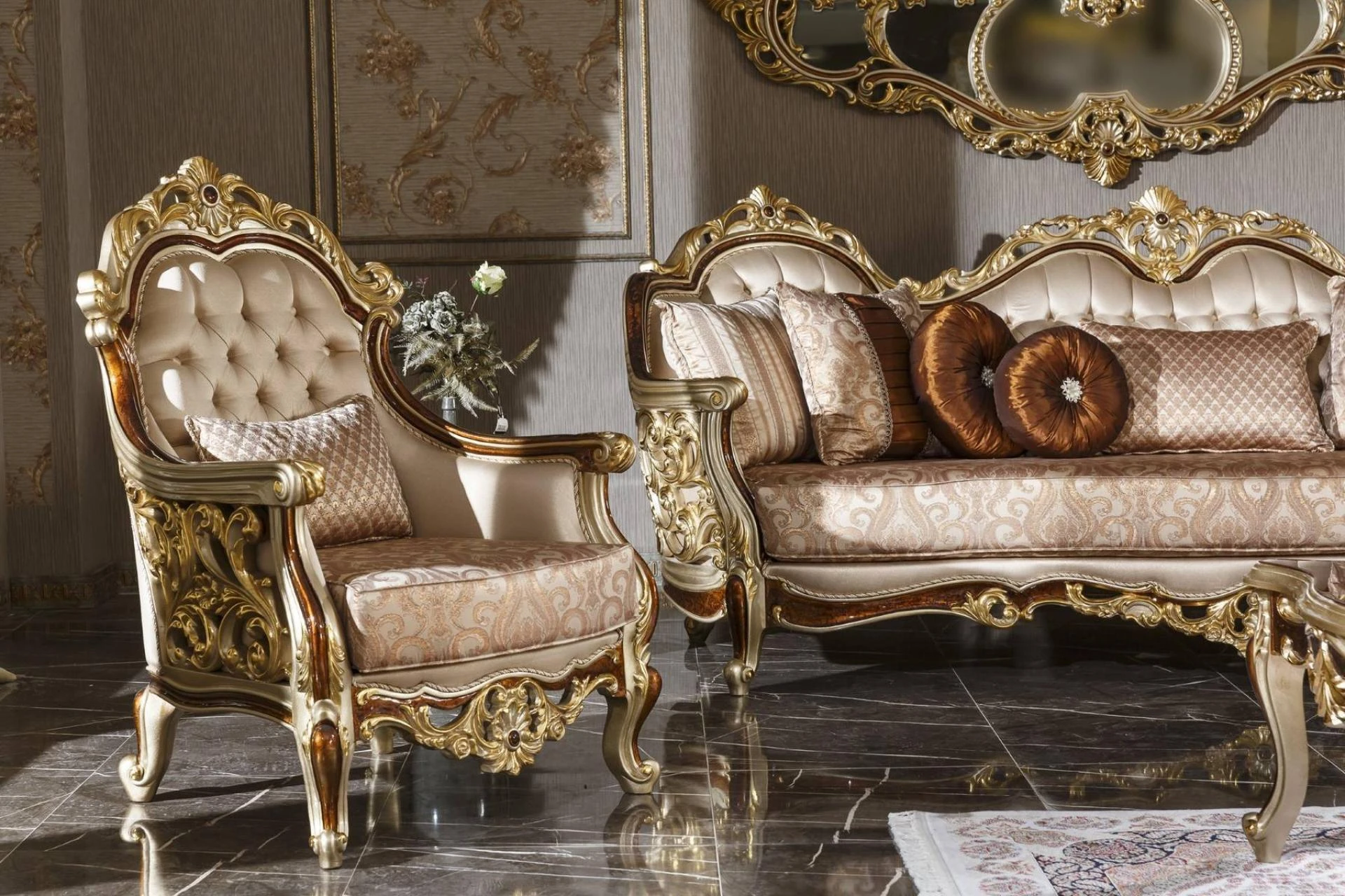 Luxury Carved Sofa vs. Royal Sofa: A Guide to Elegance, Craftsmanship, and Grandeur