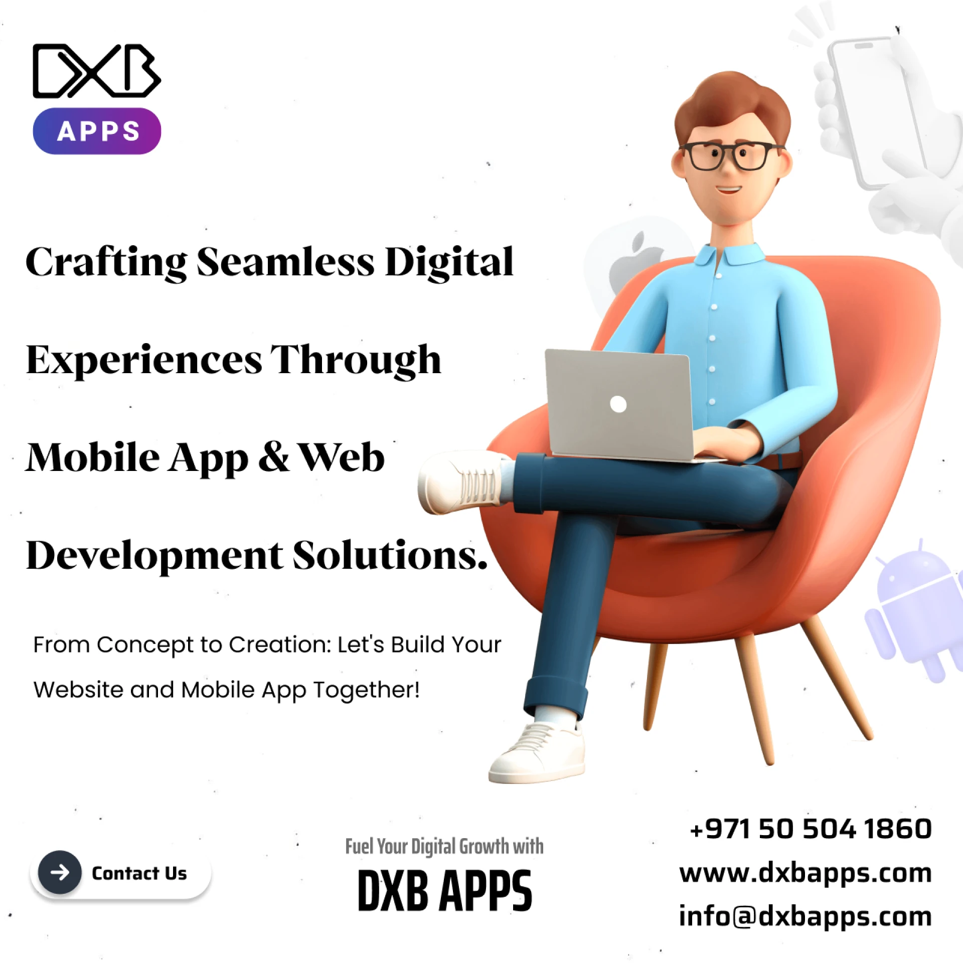 DXB APPS is redefining digital world with mobile app development Abu Dhabi solutions