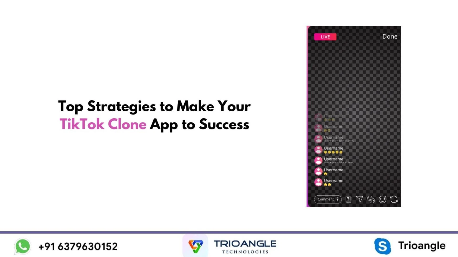 Top Strategies to Make Your TikTok Clone App to Success