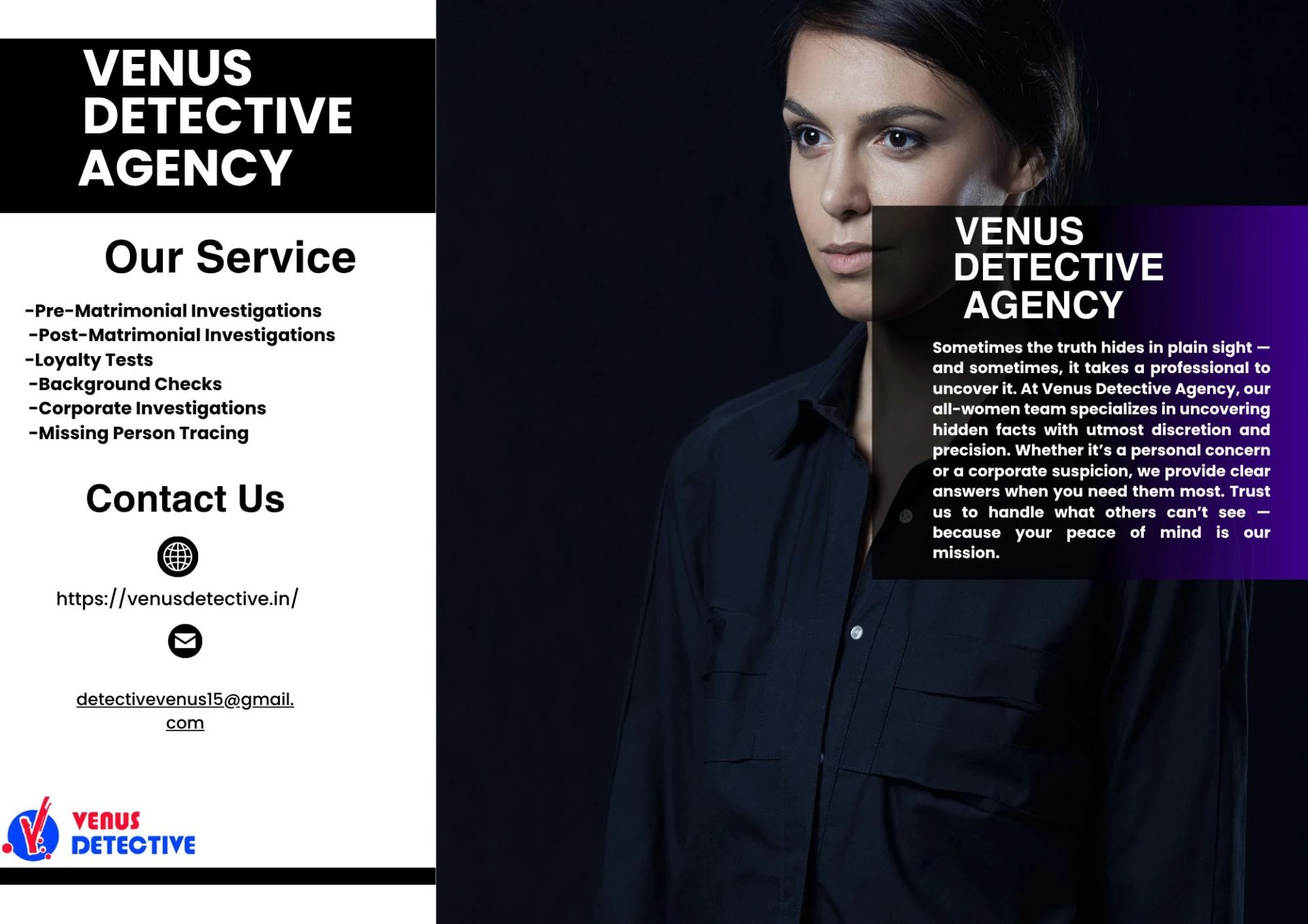 Why Venus detective is Best Private Detective Agency in Delhi