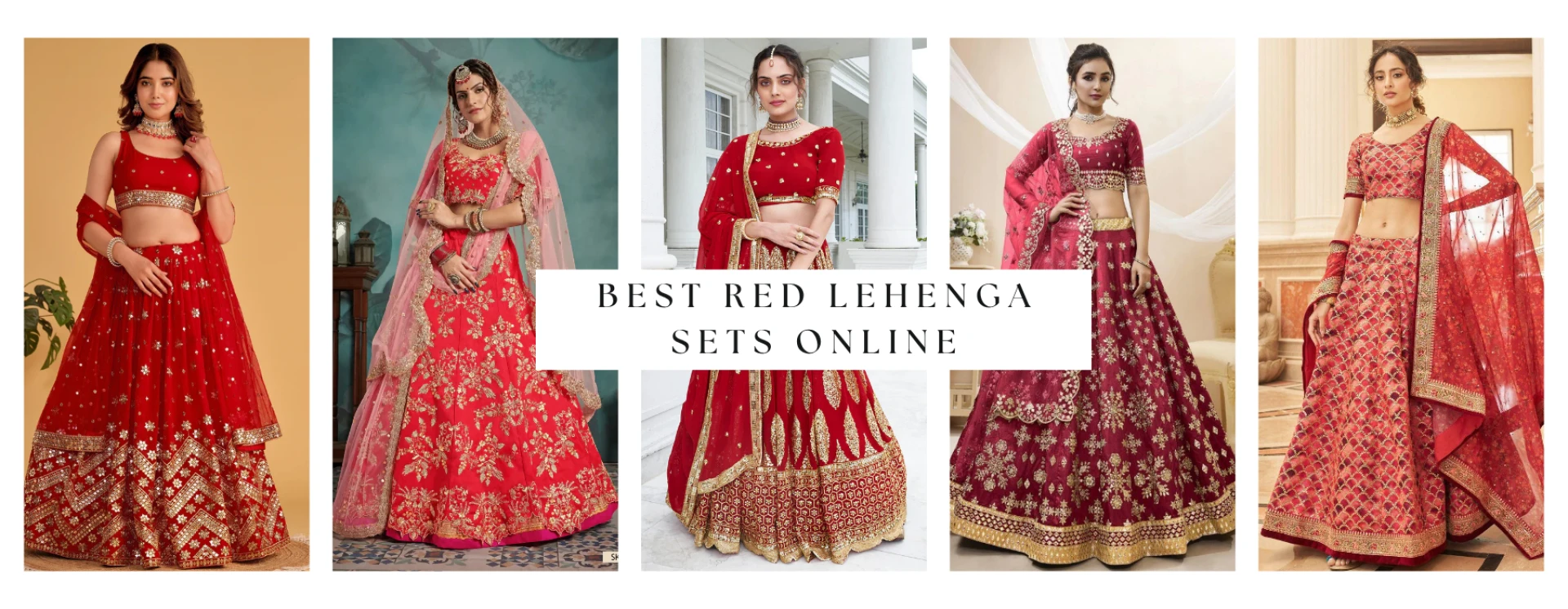 Shop the Best Red Lehenga Sets Online — SilverBin’s Top 10 Collection