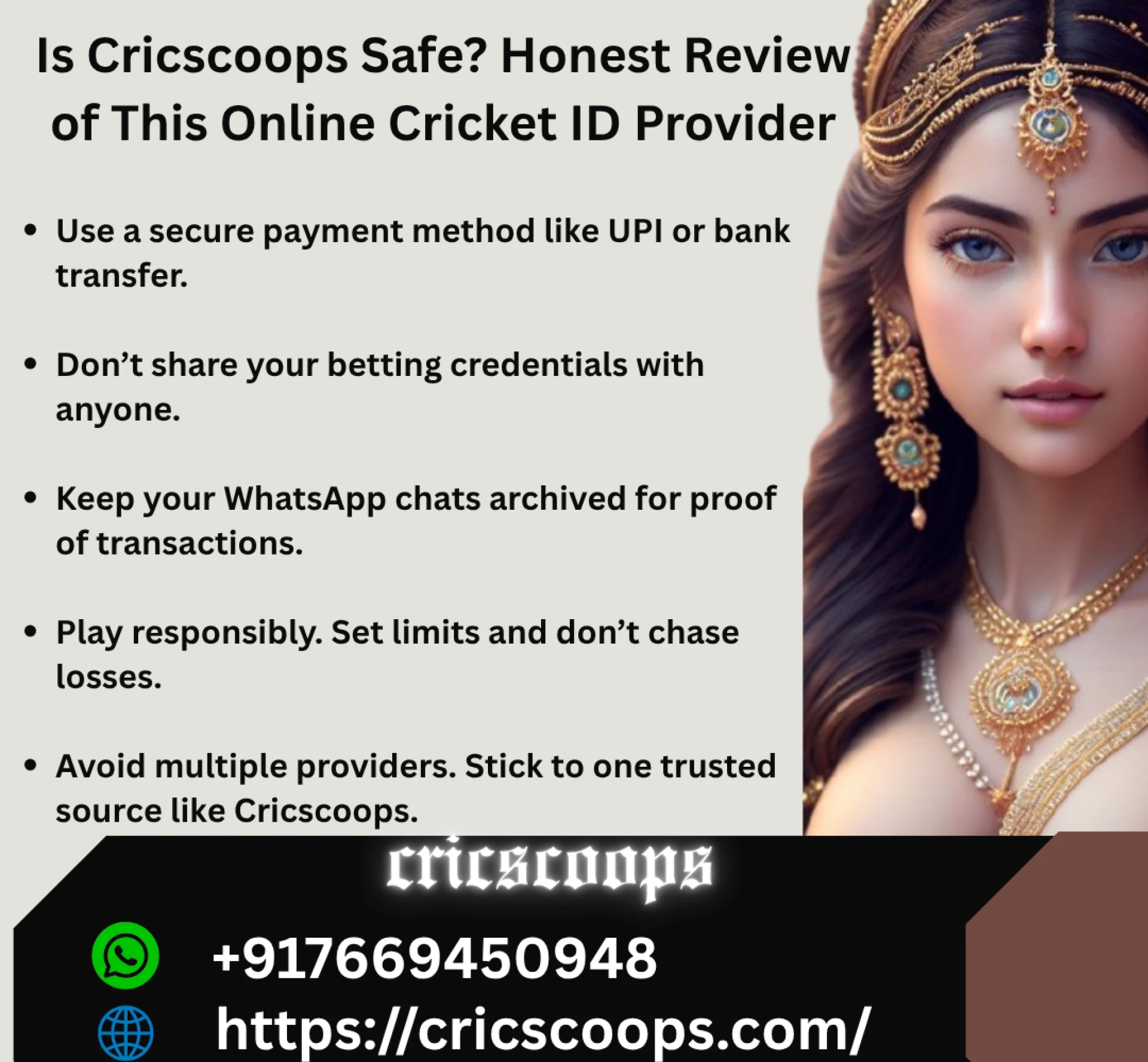 Experience Seamless Betting with Cricscoops' User-Friendly IDs