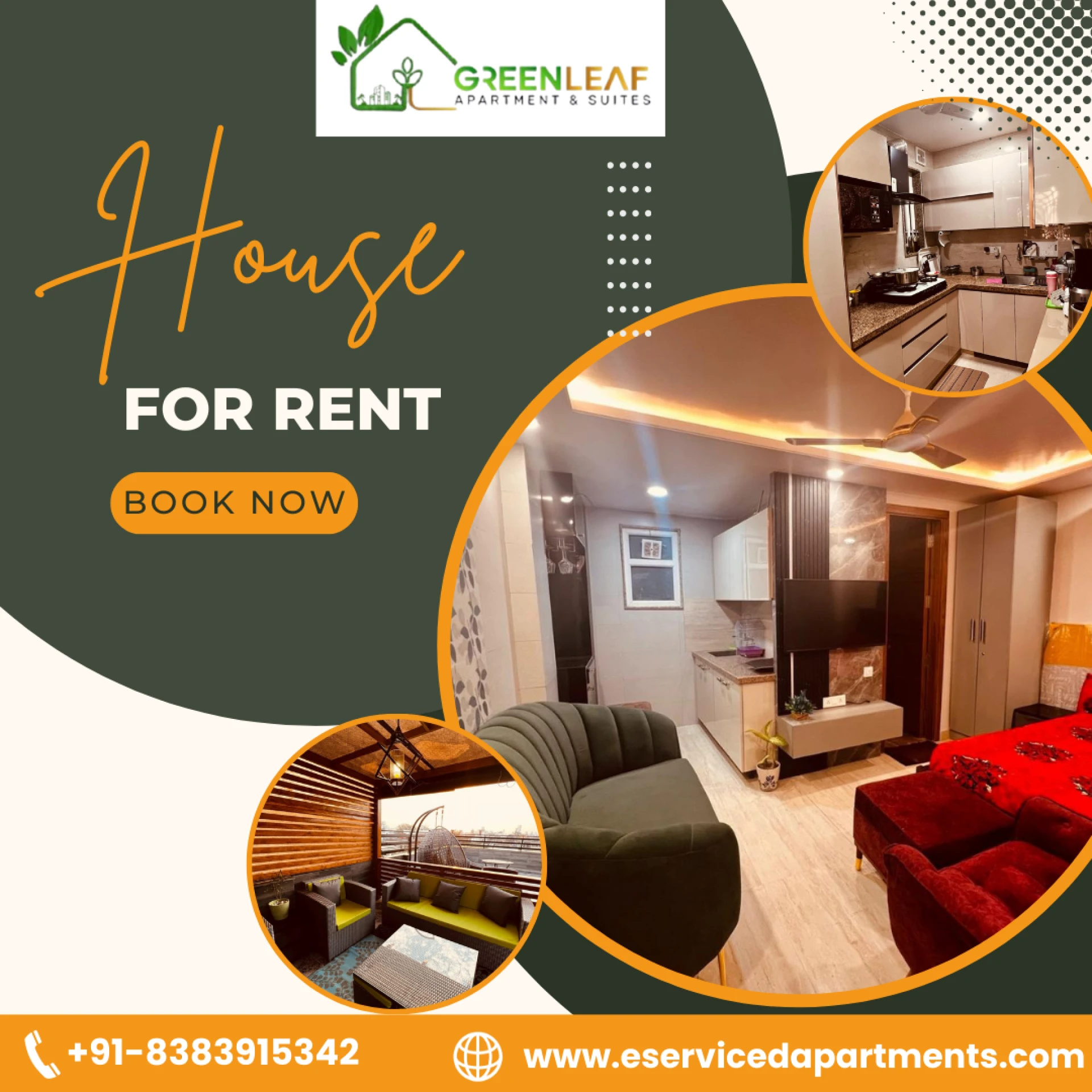 Service Apartment in Vasant Vihar – Book Green Leaf Suites Today