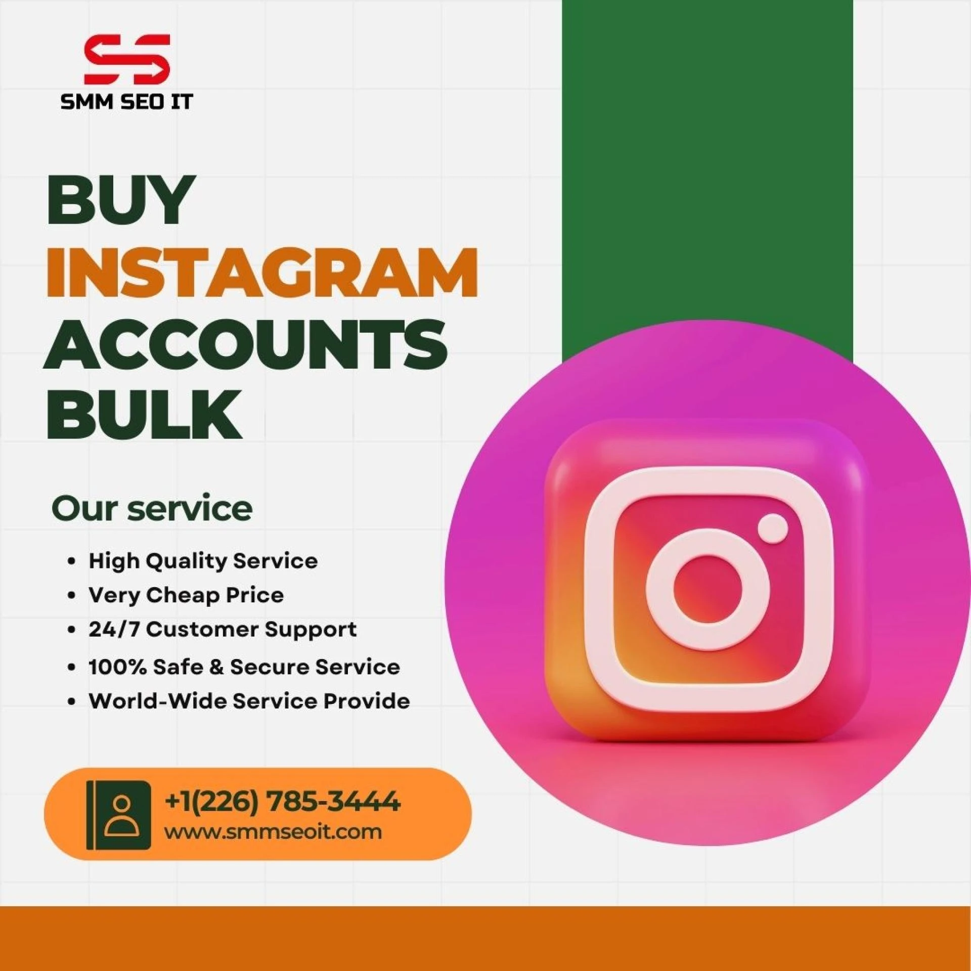 Buy Instagram Accounts Bulk - Fast & Reliable Service