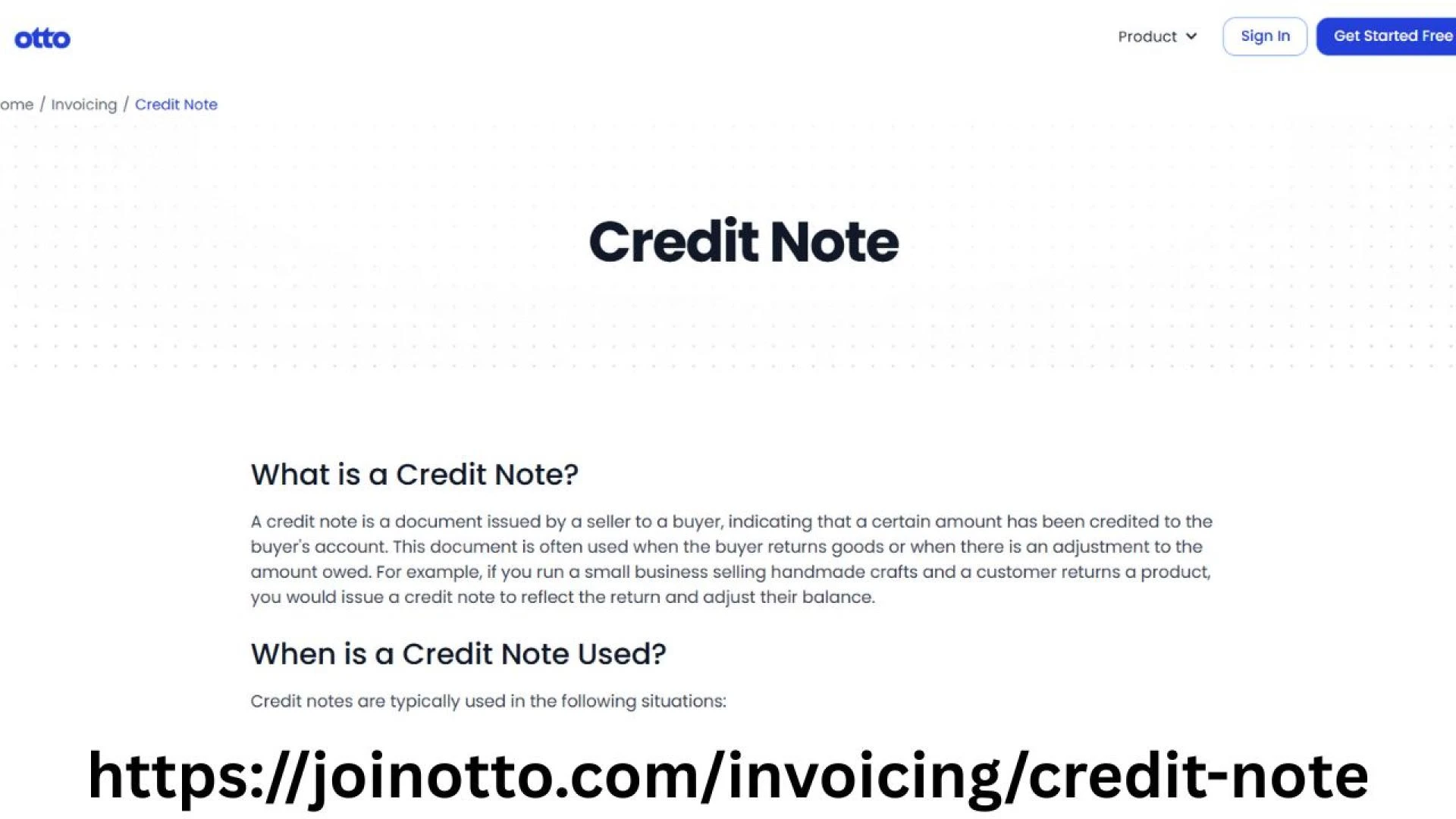 The Role of a Credit Note in Invoicing