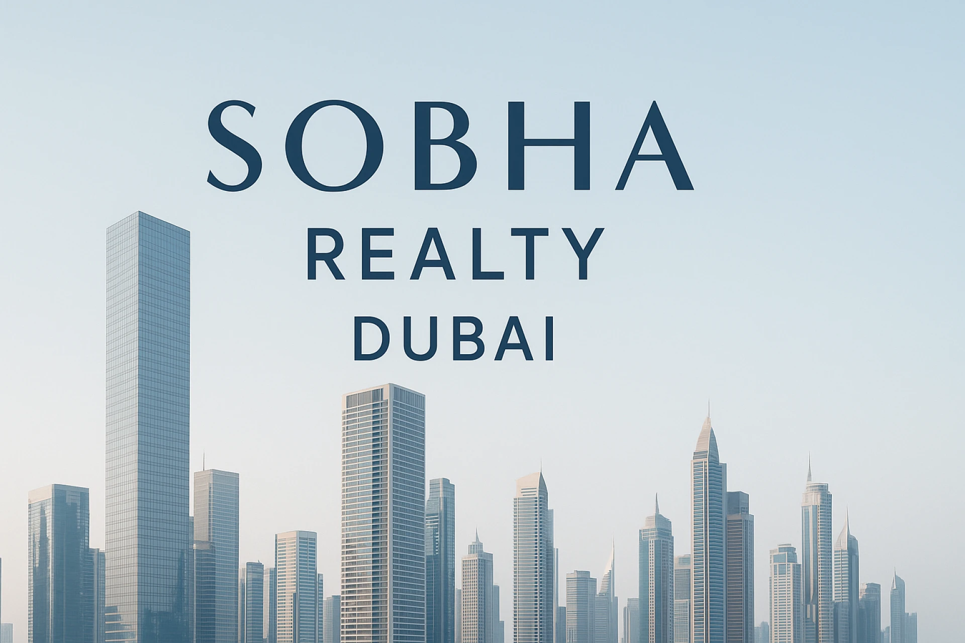 Sobha Realty Dubai: Premium Homes & Projects
