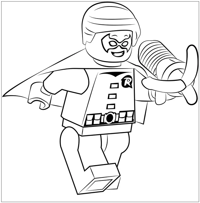 LEGO Coloring Pages PDF Free Download – Coloringonlinefree.com!