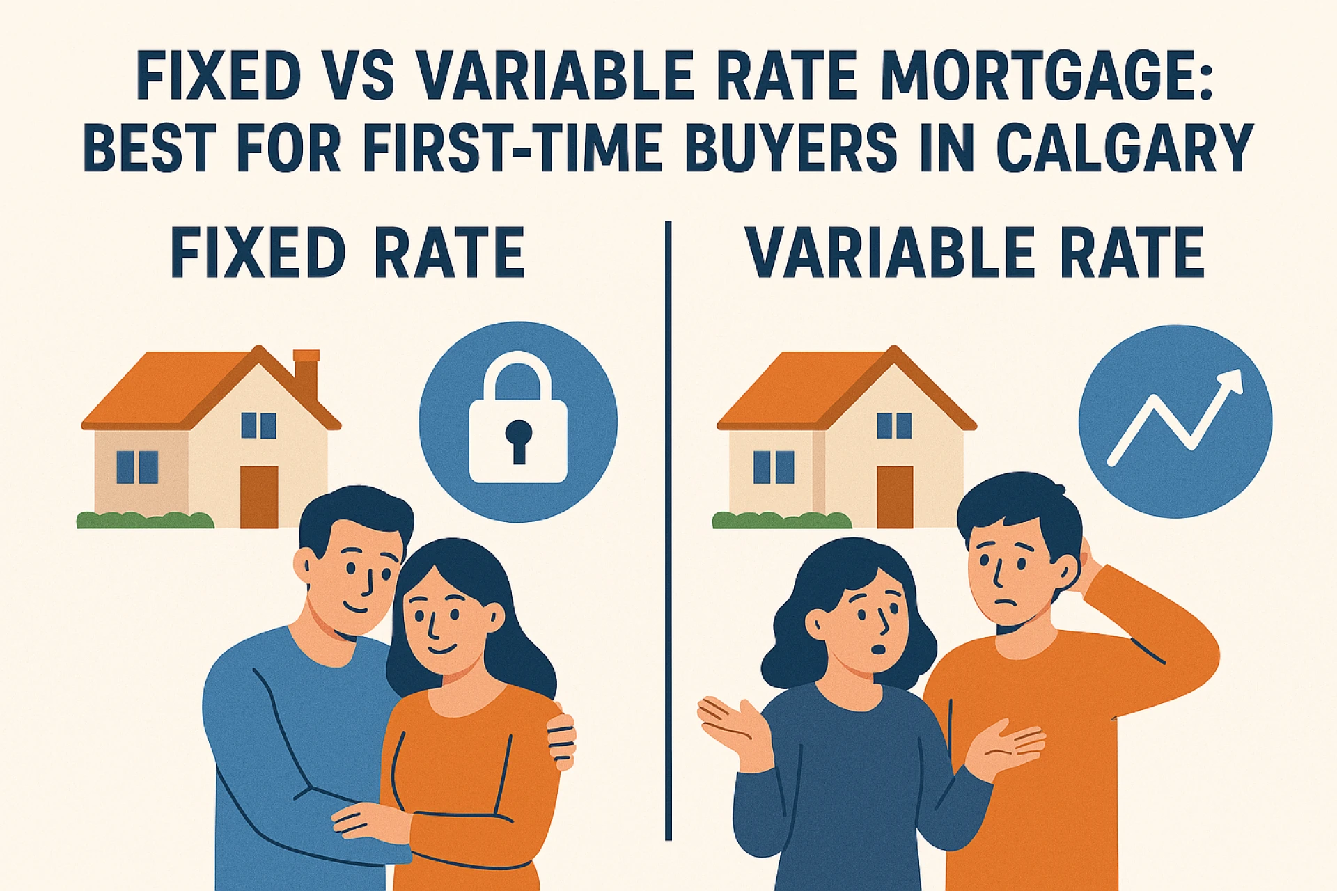 Fixed vs Variable Rate Mortgage: What’s Best for First-Time Buyers in Calgary