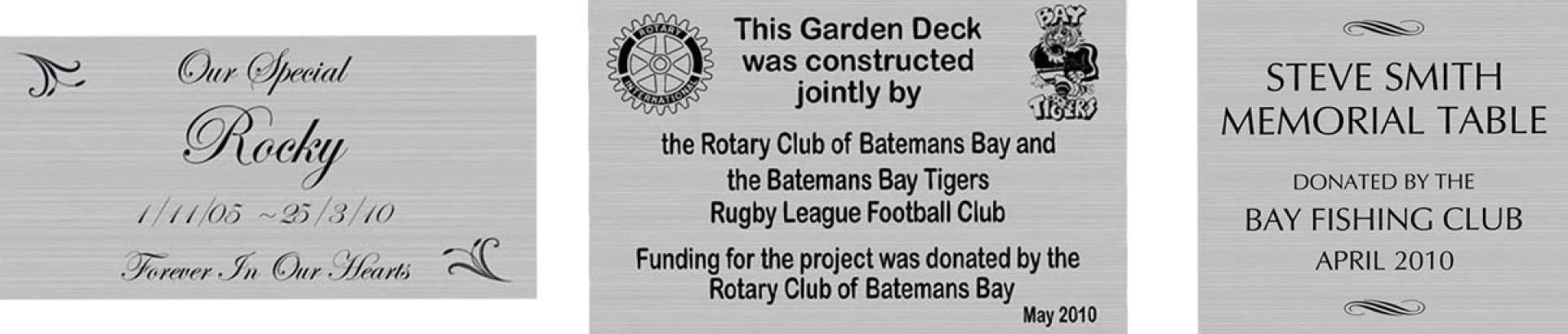 Buy Vintage Metal Plaques | Badge Store