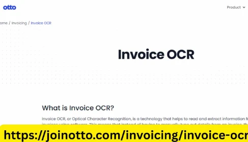 Invoice OCR Made Simple with Otto AI