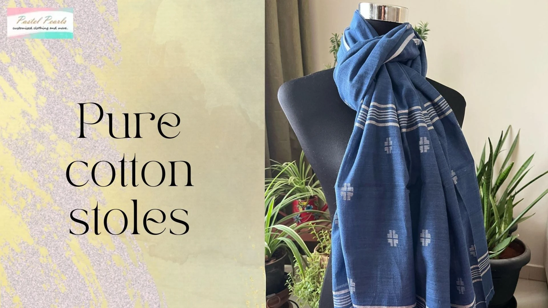 Pure Cotton Stoles: The Sustainable Choice in Fashion