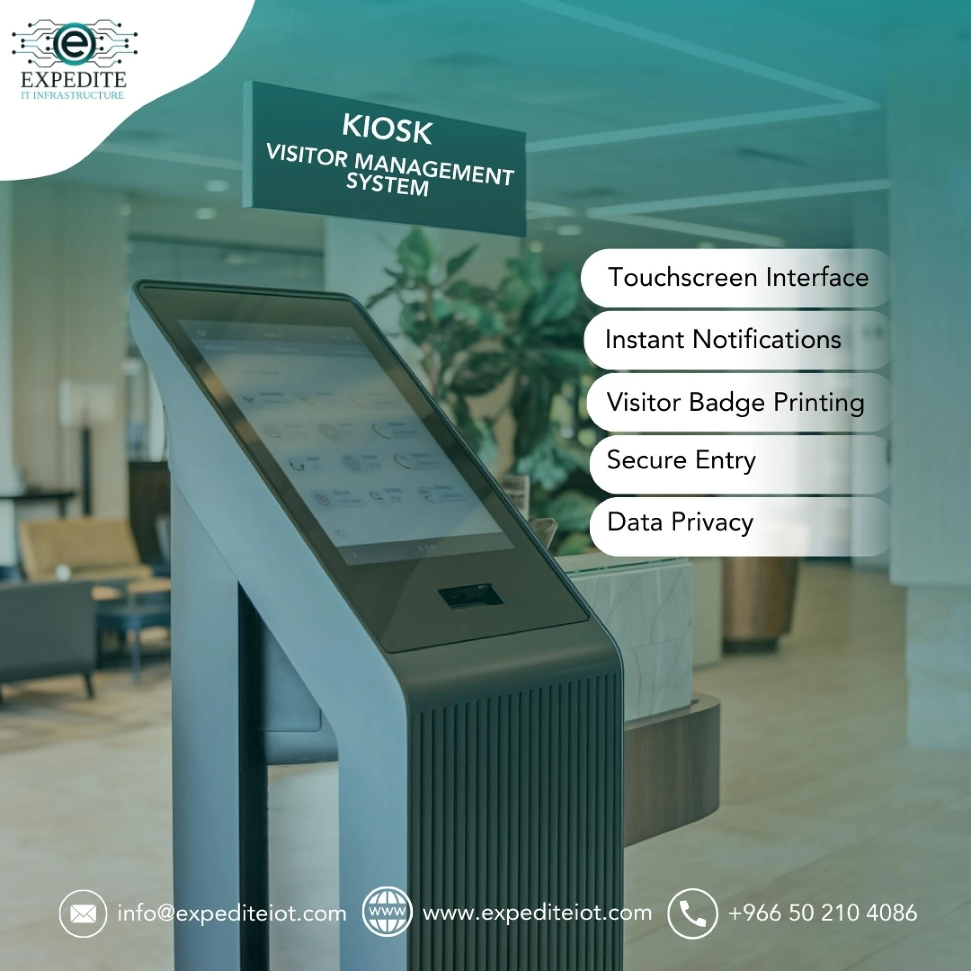 Save Time, Enhance Experience: Kiosk Visitor Management in KSA