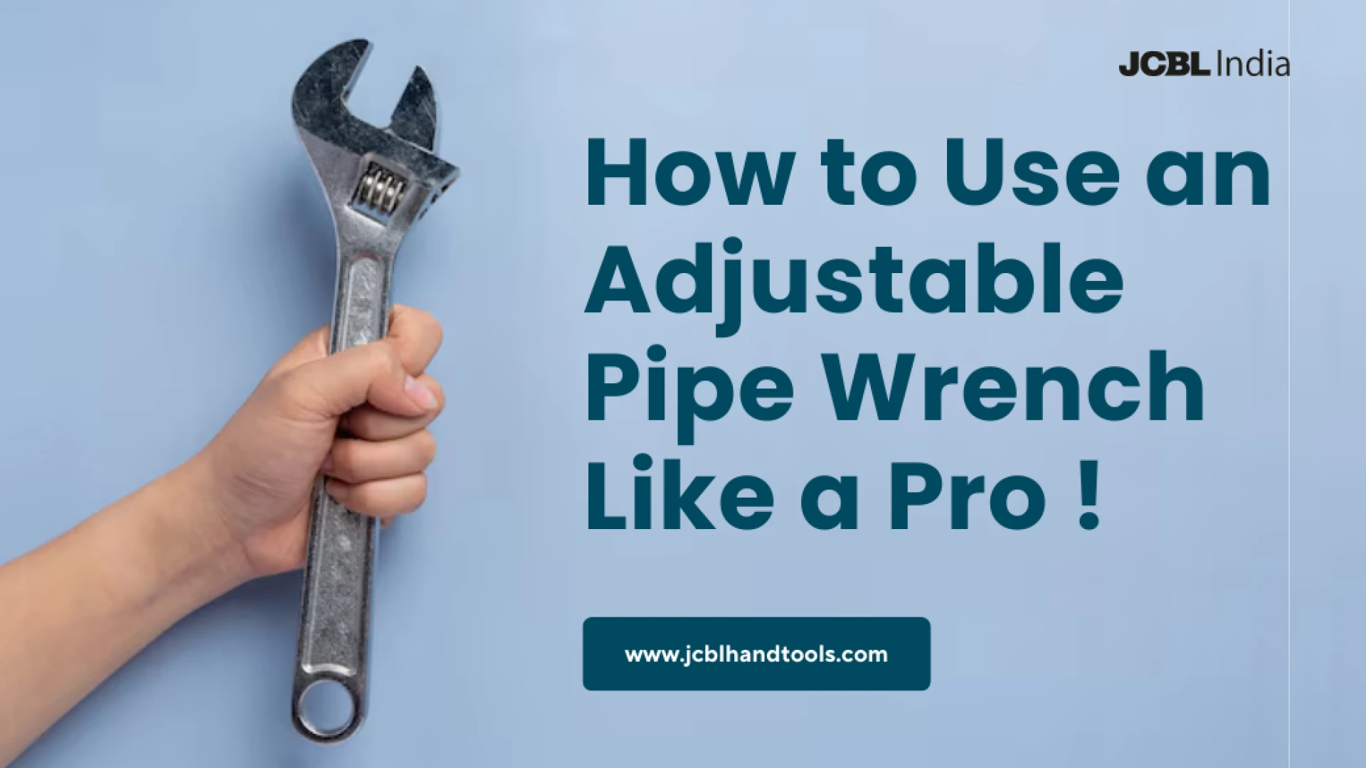 How to Use an Adjustable Pipe Wrench Like a Pro