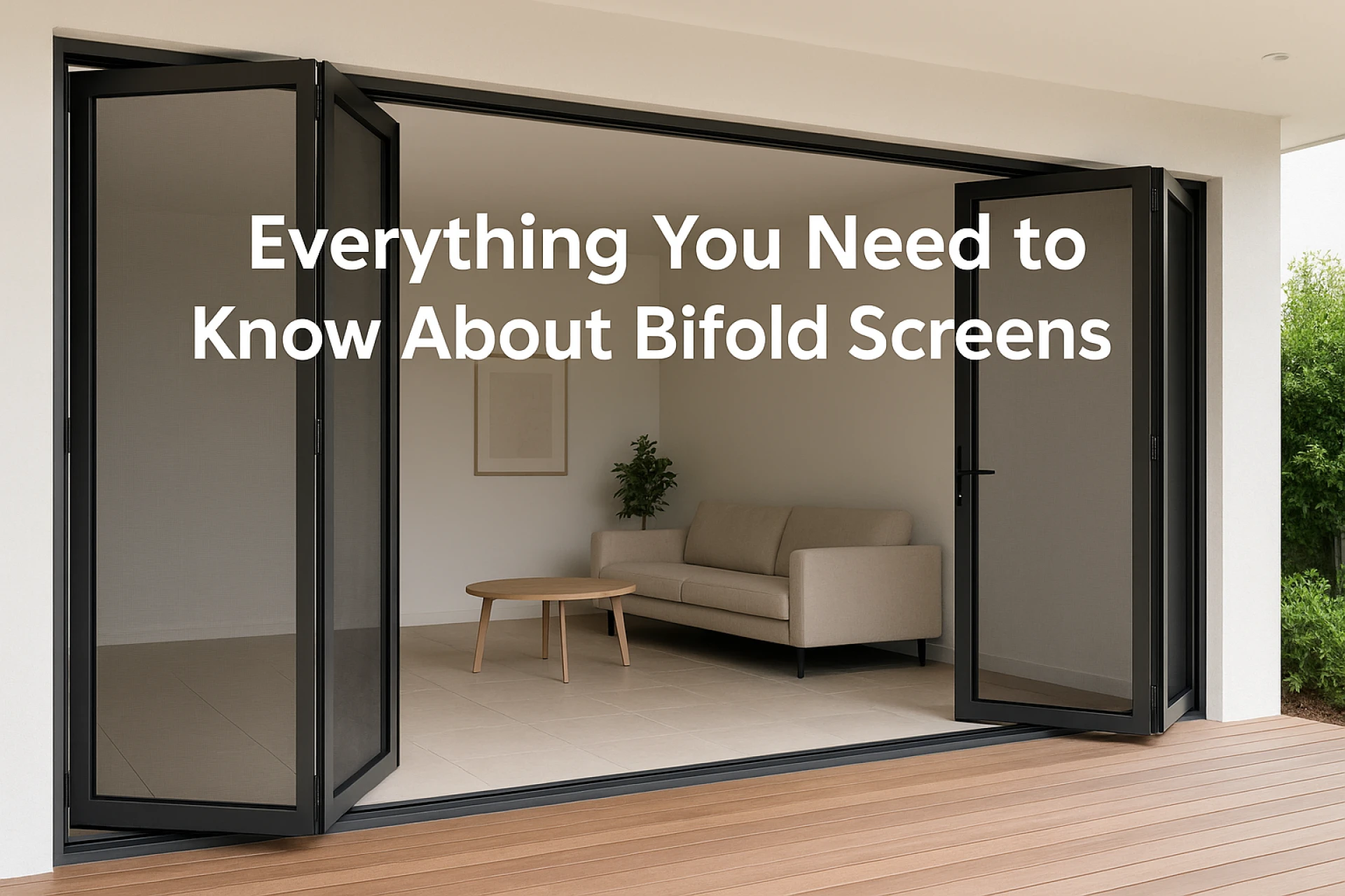 Everything You Need to Know About Bifold Screens