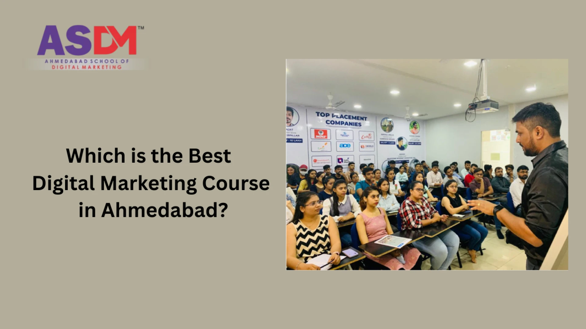 Which is the Best Digital Marketing Course in Ahmedabad,India?