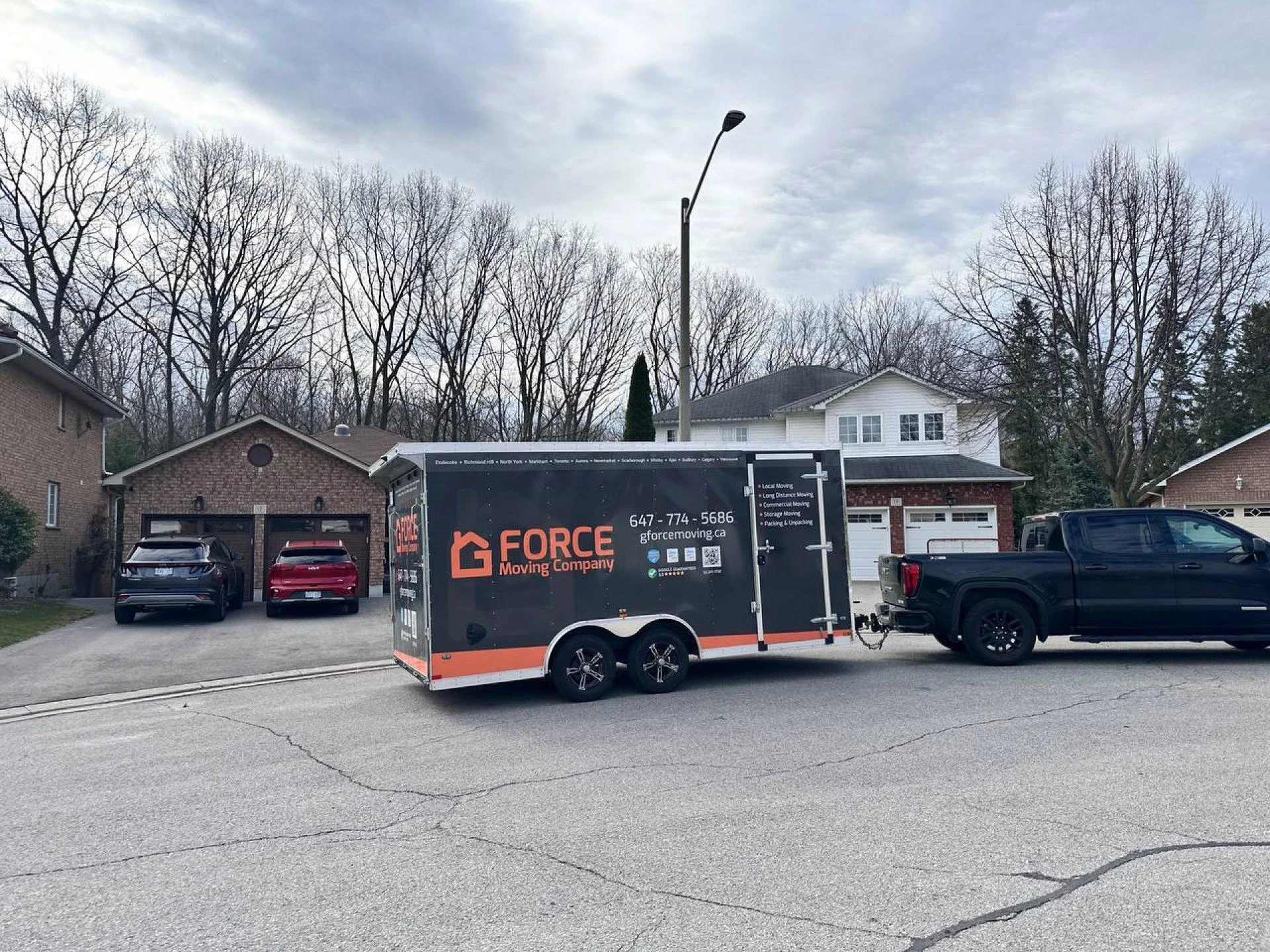 G Force Moving Port Hope