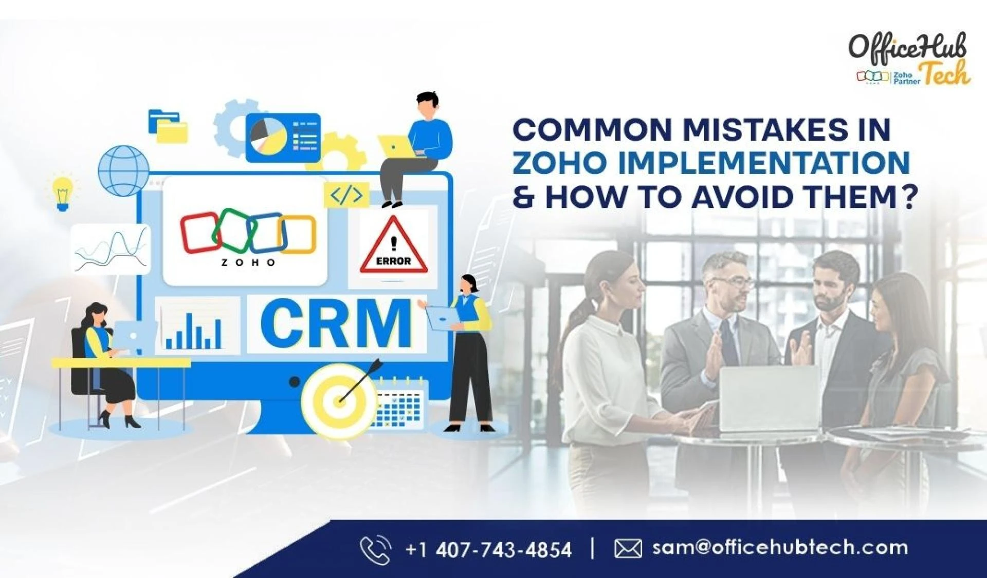 Common Mistakes in Zoho Implementation & How to Avoid Them