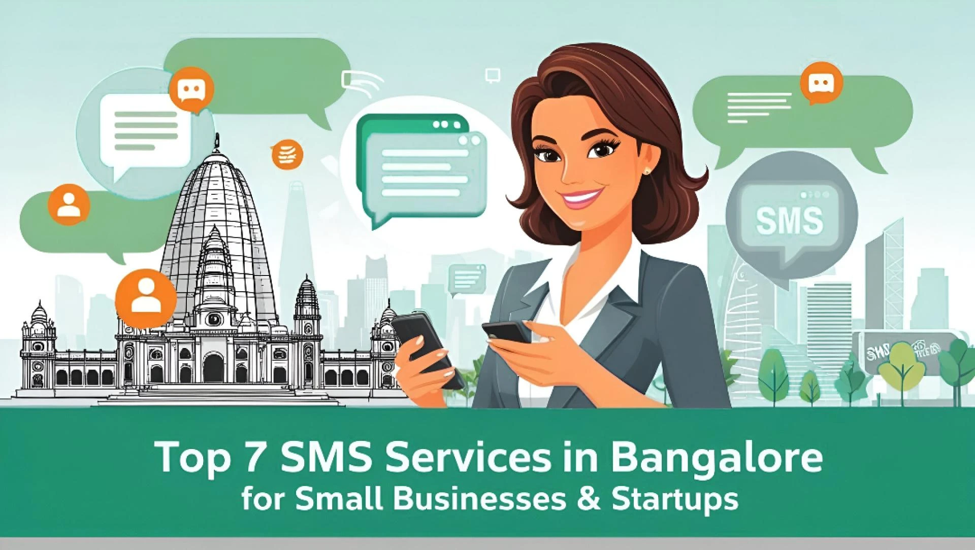 Top 7 SMS Services in Bangalore for Small Businesses & Startups 