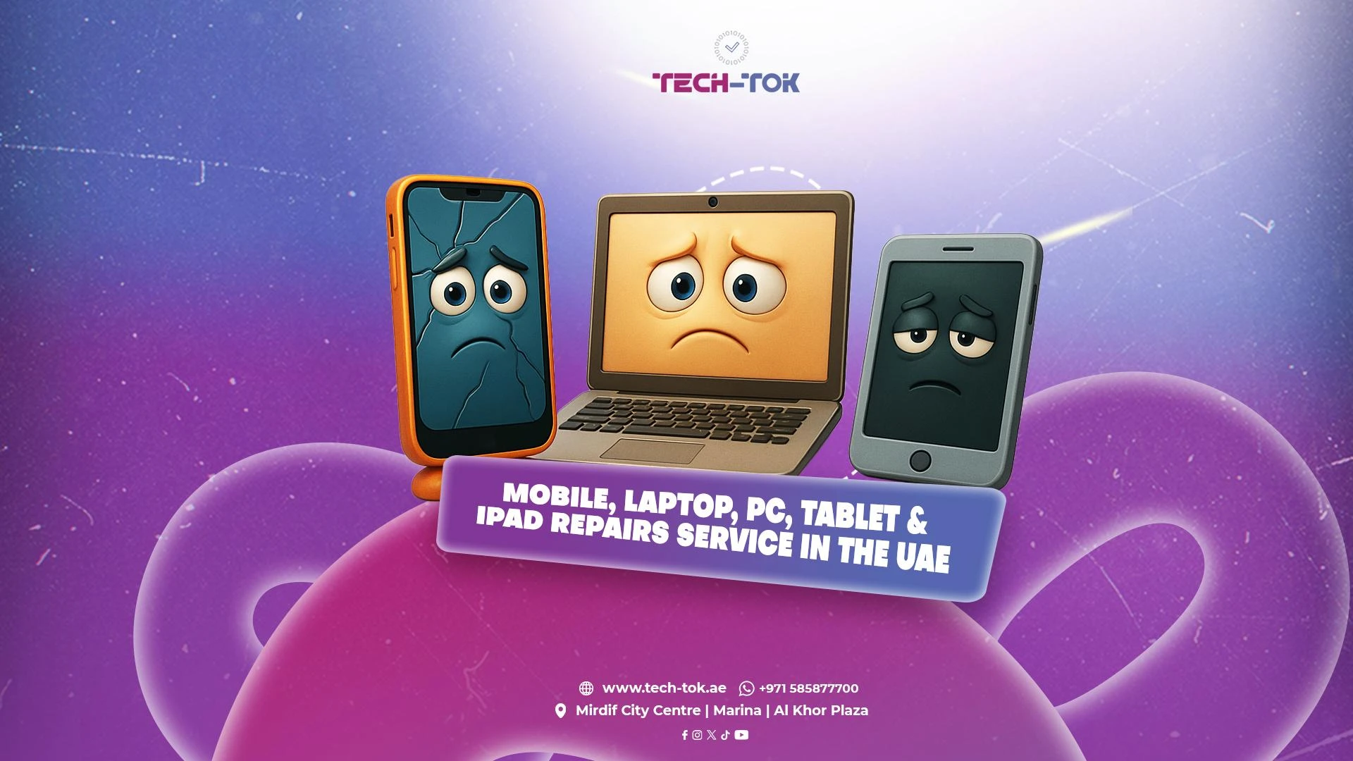 Mobile, Laptop, PC, Tablet & iPad Repairs Service in the UAE | Mobile, Tablet & Laptop Repair | Dubai | UAE