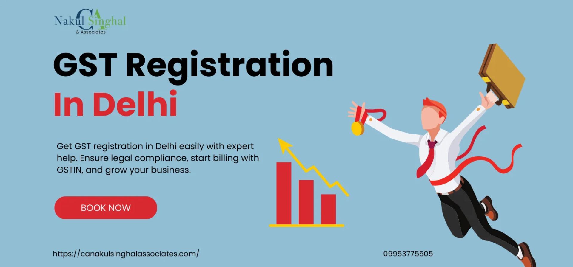 GST Registration in Delhi | Apply For GST Number