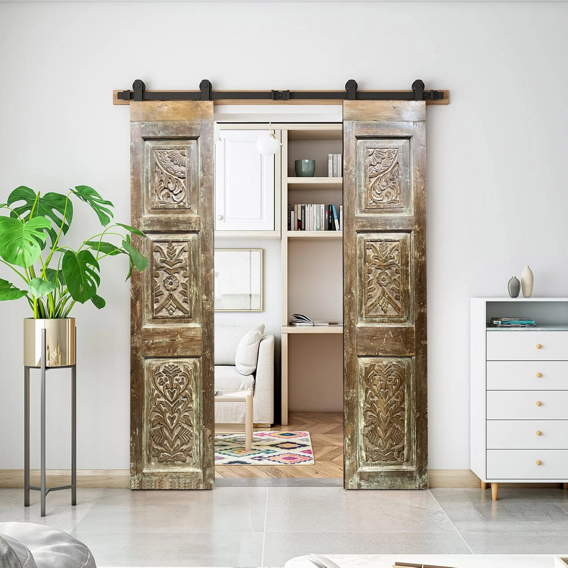 Draft: My Post TitlBold Pantry Doors & Dramatic Powder Room Entrances That Elevate the Everydaye