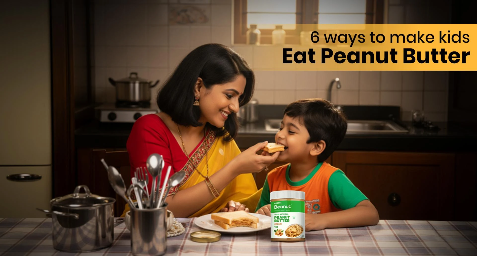 6 Ways To Make Kids Eat Peanut Butter