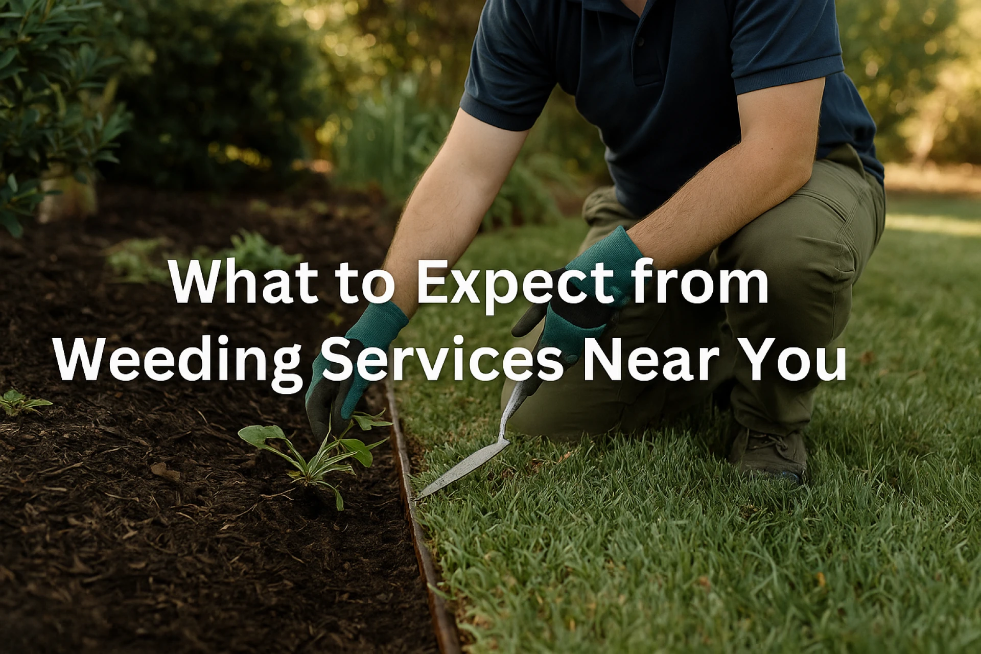 What to Expect from Weeding Services Near You