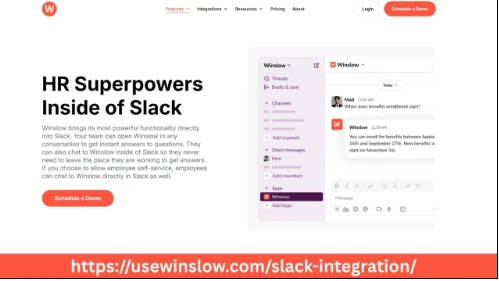 Simplify HR Tasks via Winslow Slack Integration