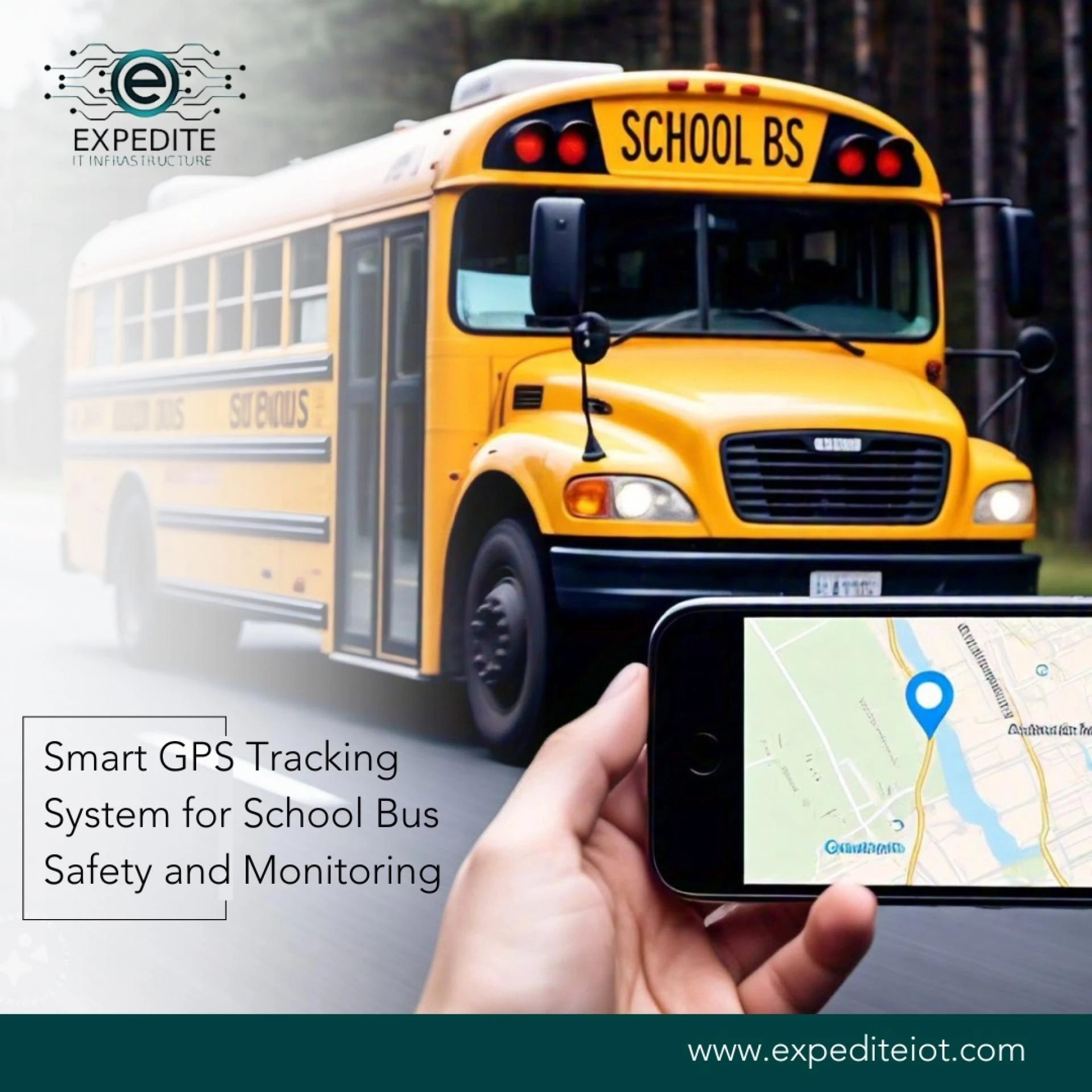 Enhancing School Bus Fleet Security: KSA Project by Expedite in Riyadh, Jeddah, and all across the KSA.