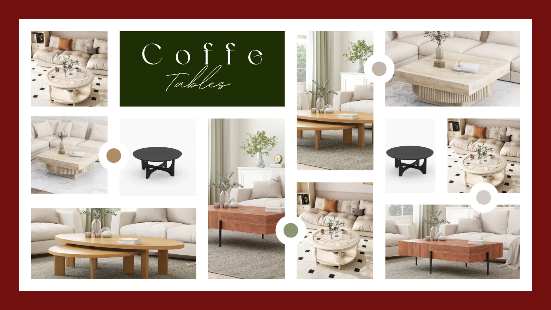 Transform Your Living Room: 7 Coffee Tables That Will Leave Your Guests Speechless!