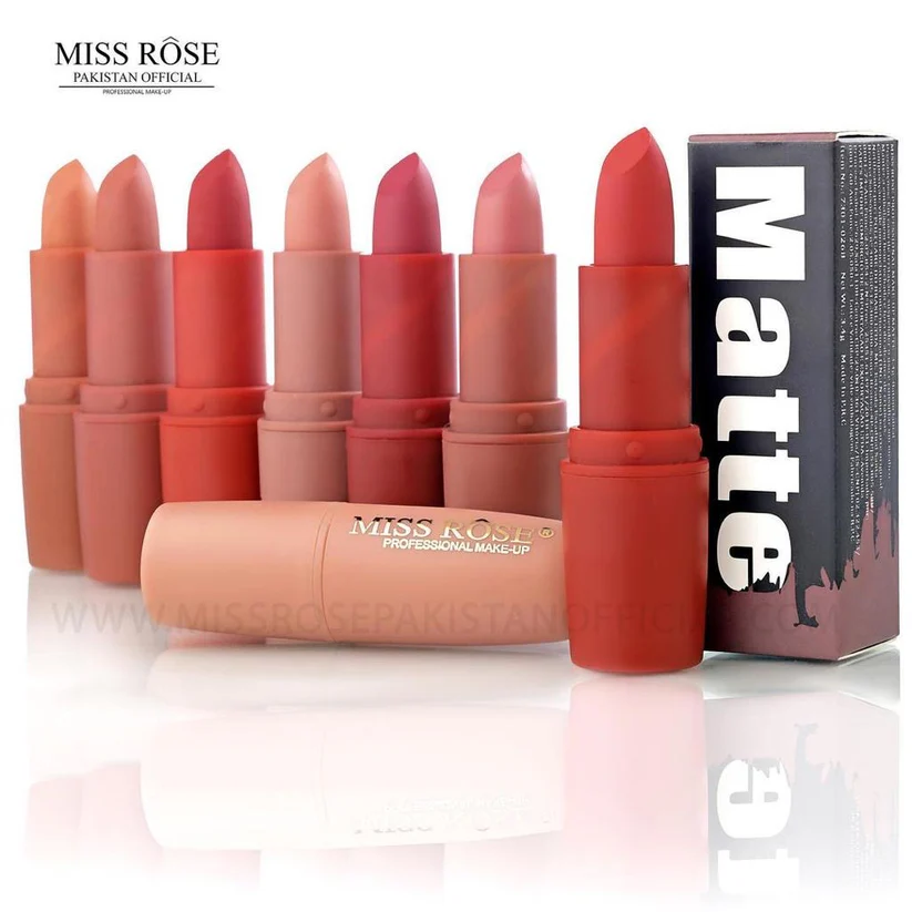 Draft: Best Miss Rose Lipstick Shades in Pakistan – Long Lasting, Matte & Bold Colors