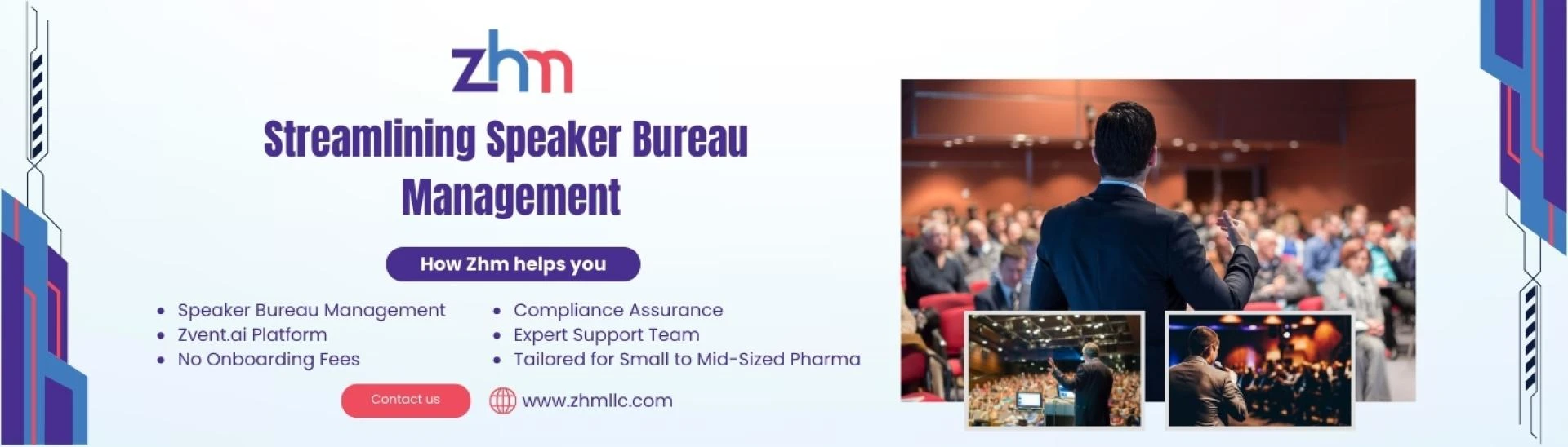 Pharmaceutical Speakers Bureau: Elevating Engagement with ZHM LLC