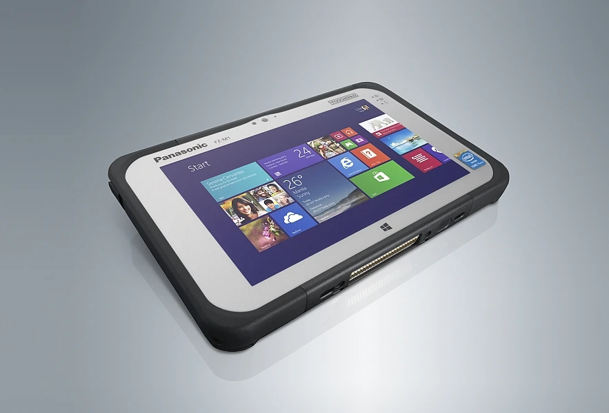 A Panasonic Toughpad FZ-G1 with the ease of use for mobile field workers