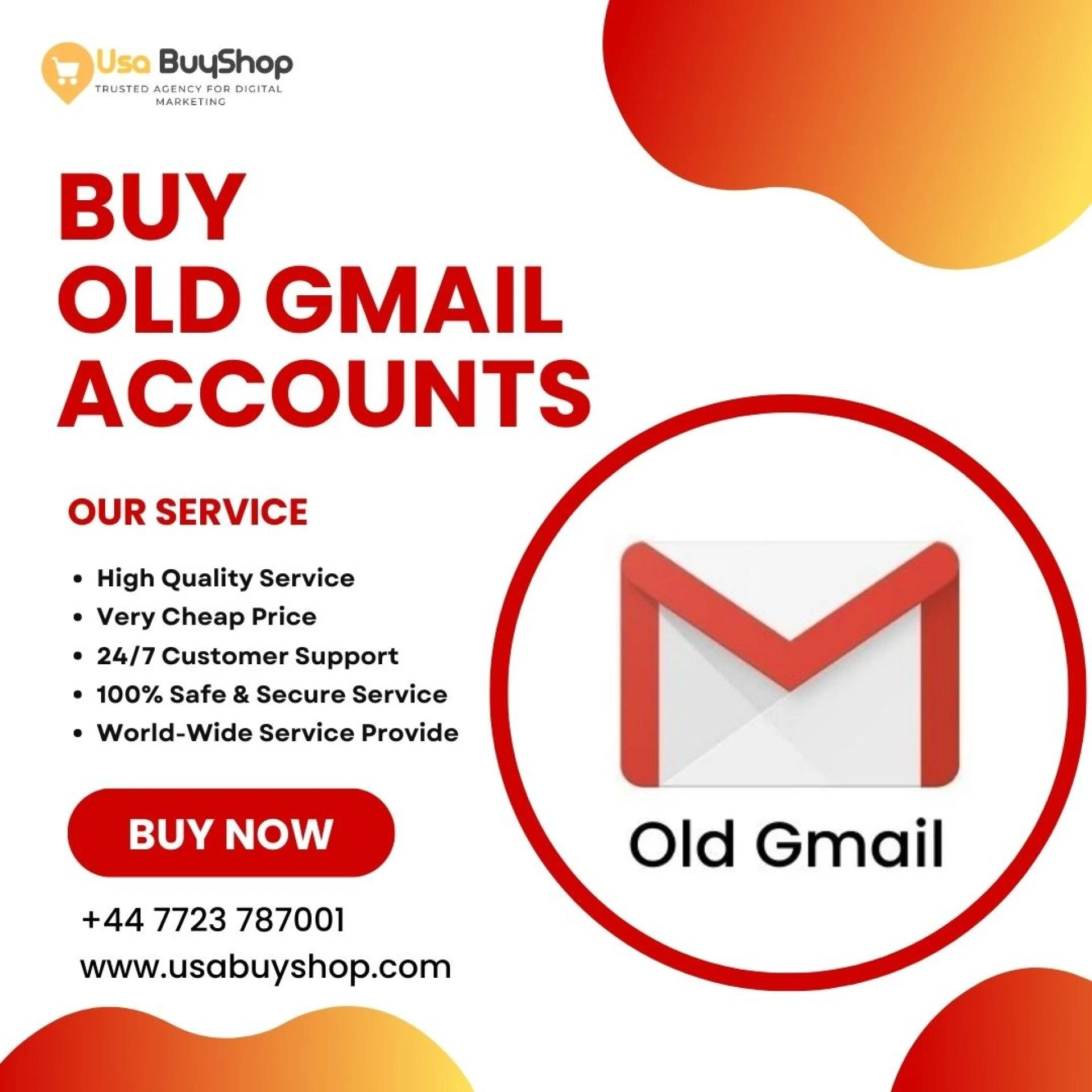 Buy Old Gmail Accounts [Updated for 2025]: Avoid Scams and Risks