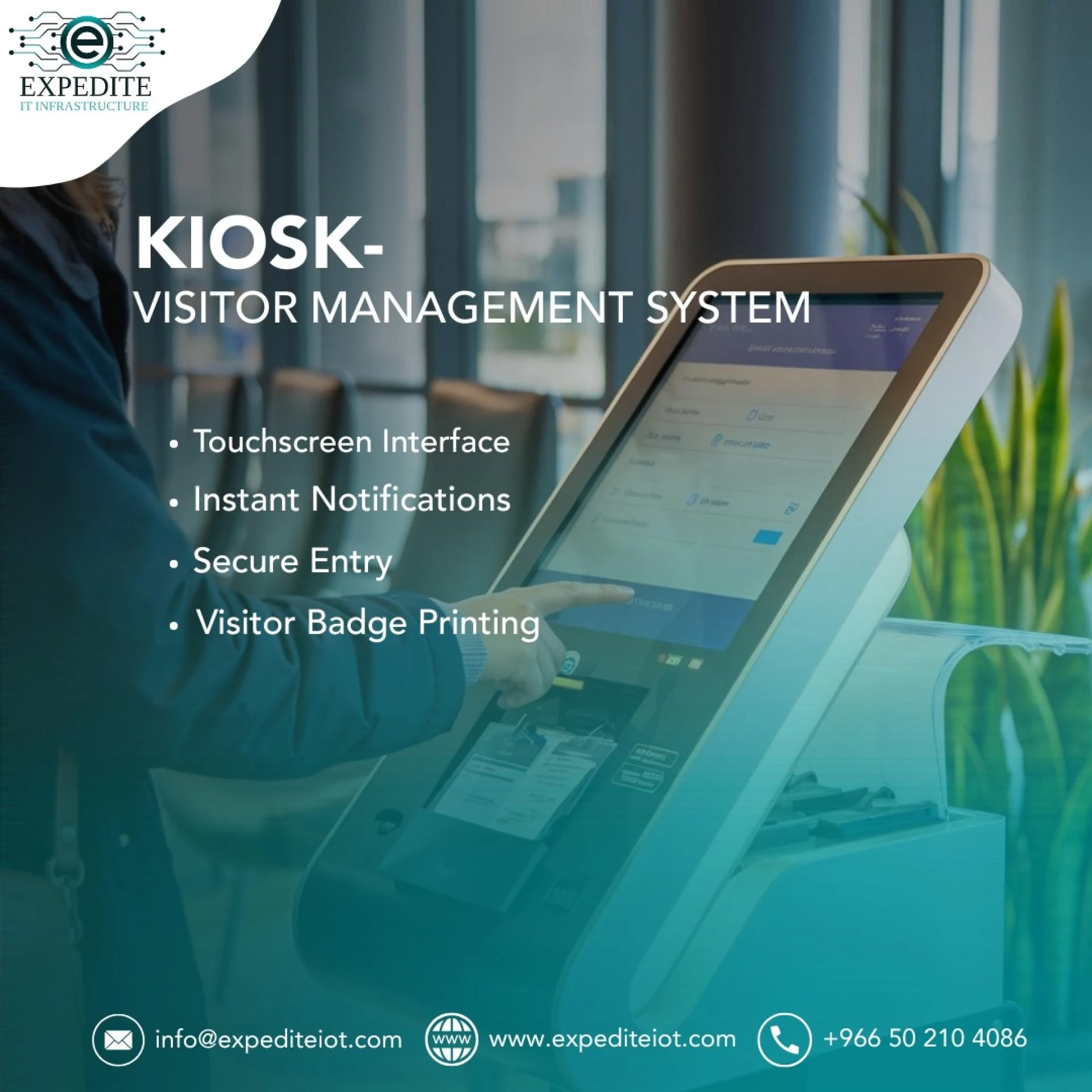 Say Goodbye to Paper Logs: Modernize Kiosk Visitor Management in KSA