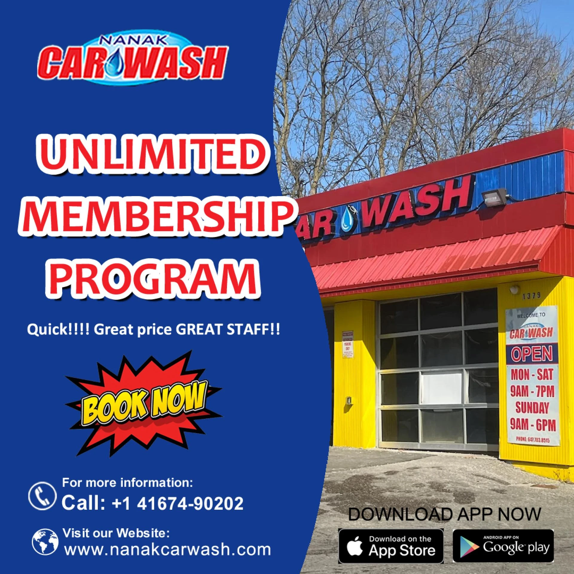 Nanak Car Wash Brampton’s #1 Choice for a Spotless Shine