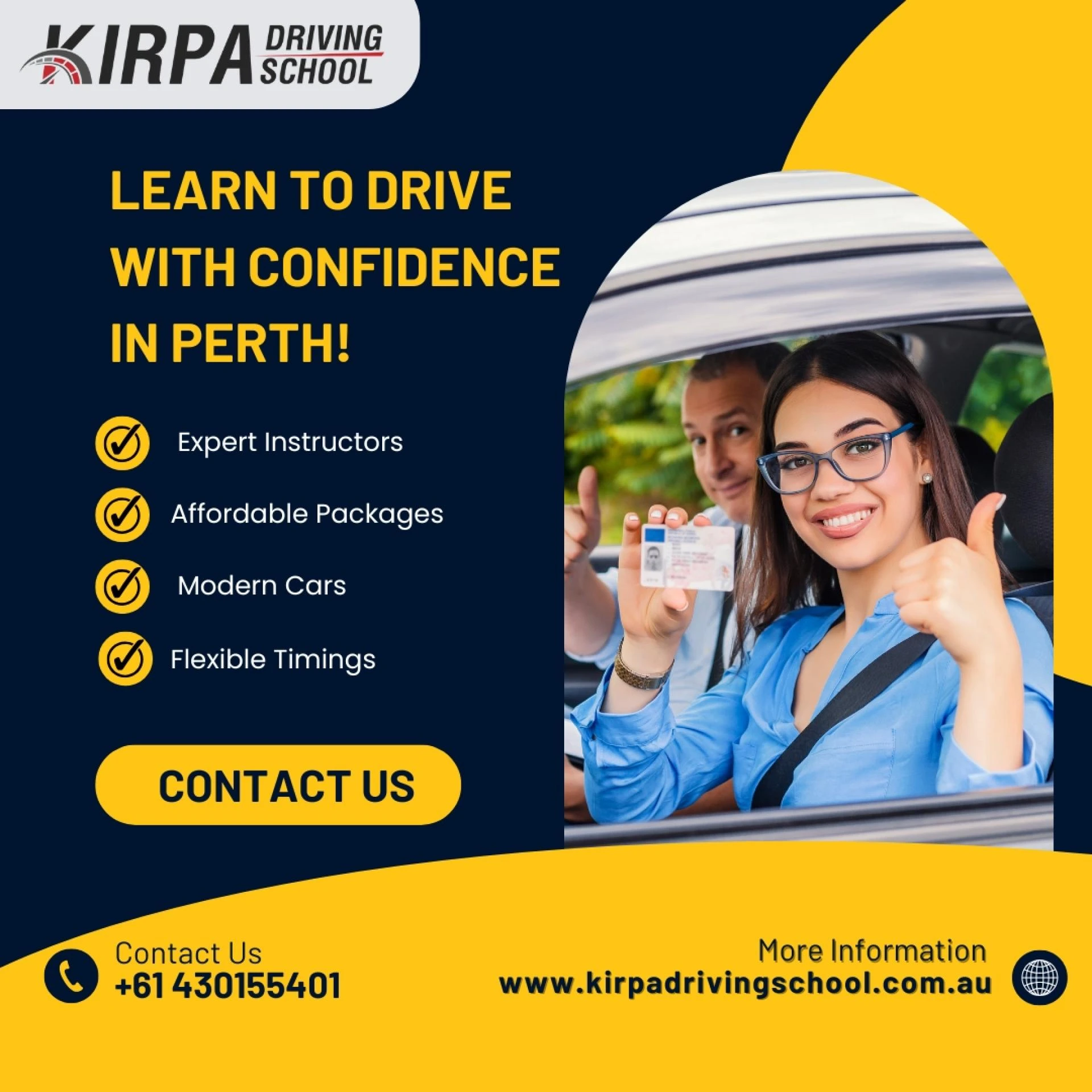Master Automatic Car Driving in Perth with Kirpa Driving School