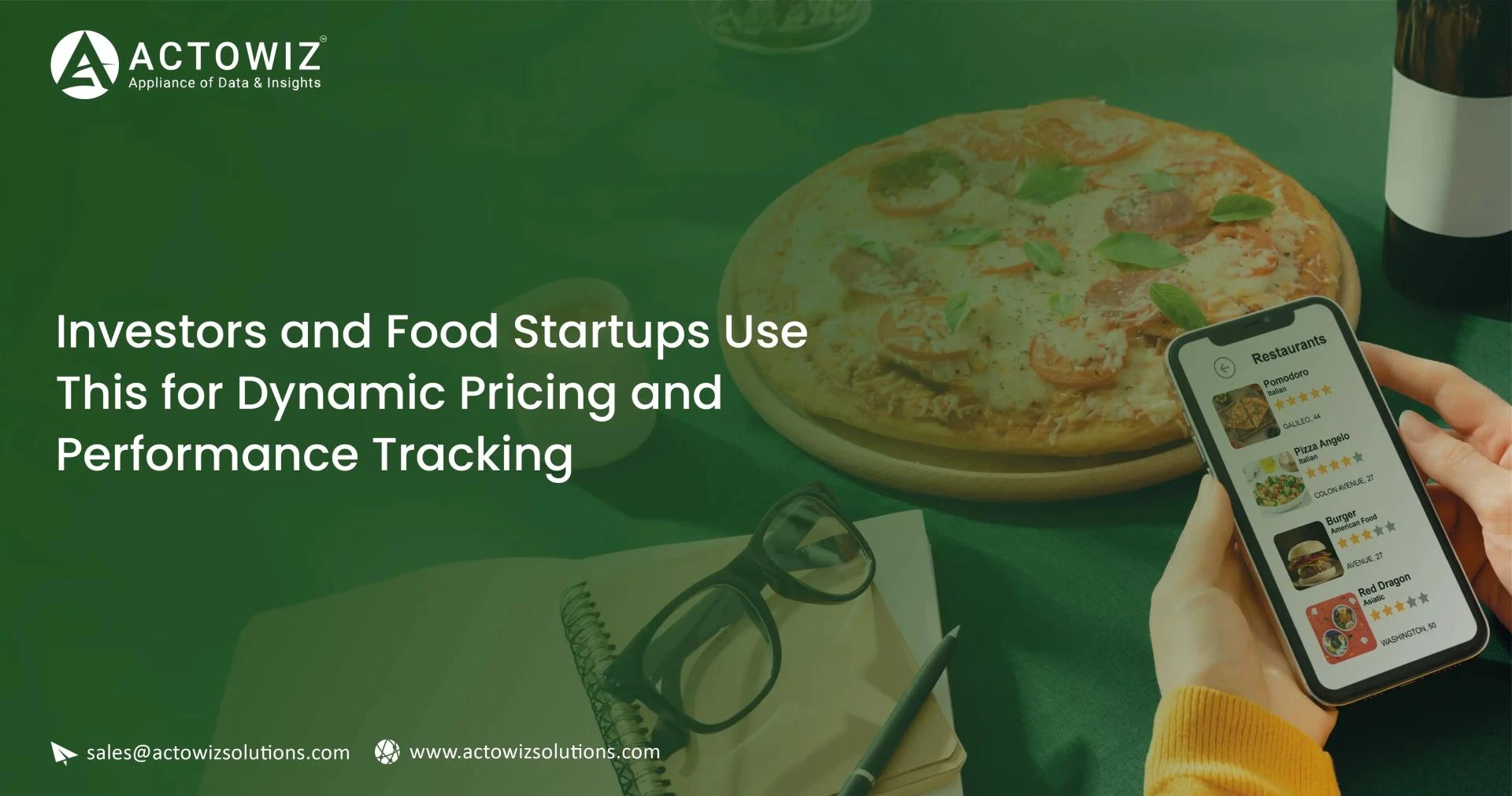 Dynamic Pricing & Food Startup Insights with Actowiz Solutions