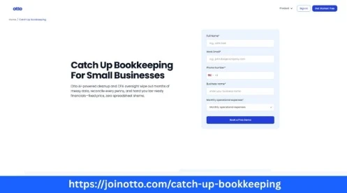 Reliable Catch Up Bookkeeping Services by Otto AI