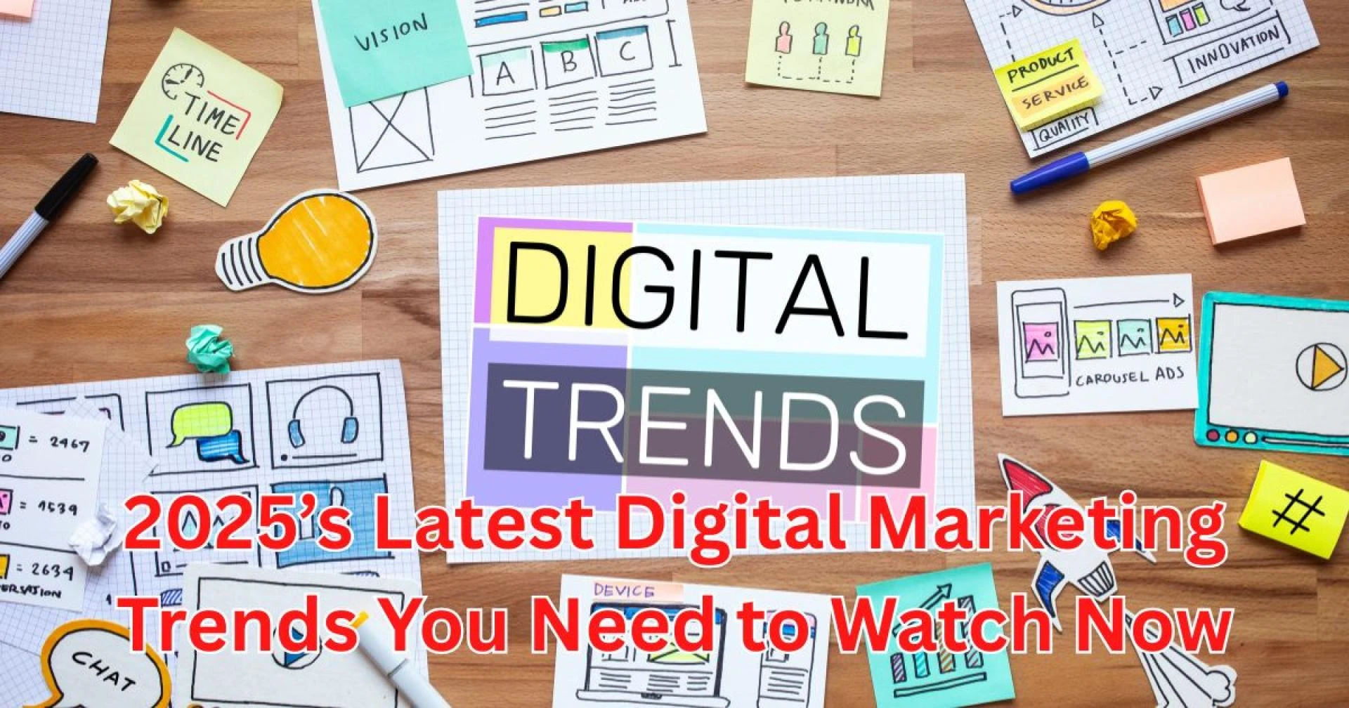 2025’s Latest Digital Marketing Trends You Need to Watch Now