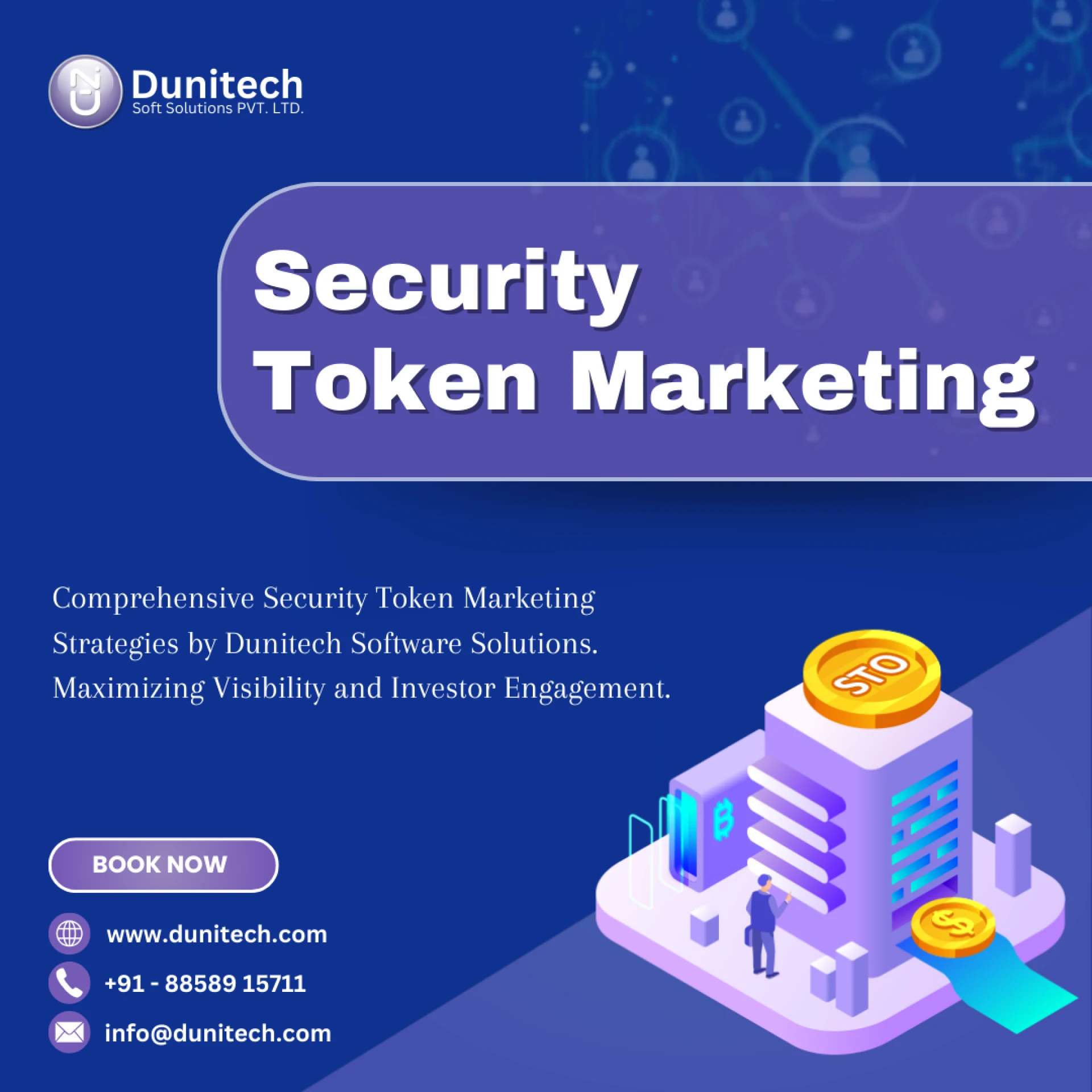 Security Token Offering Services with Full-Scale Marketing Support