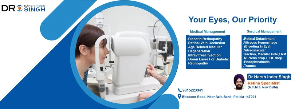 Eye Hospital Near Patiala – Expert Care for Vision Health at Dr Harsh Inder Retina Center