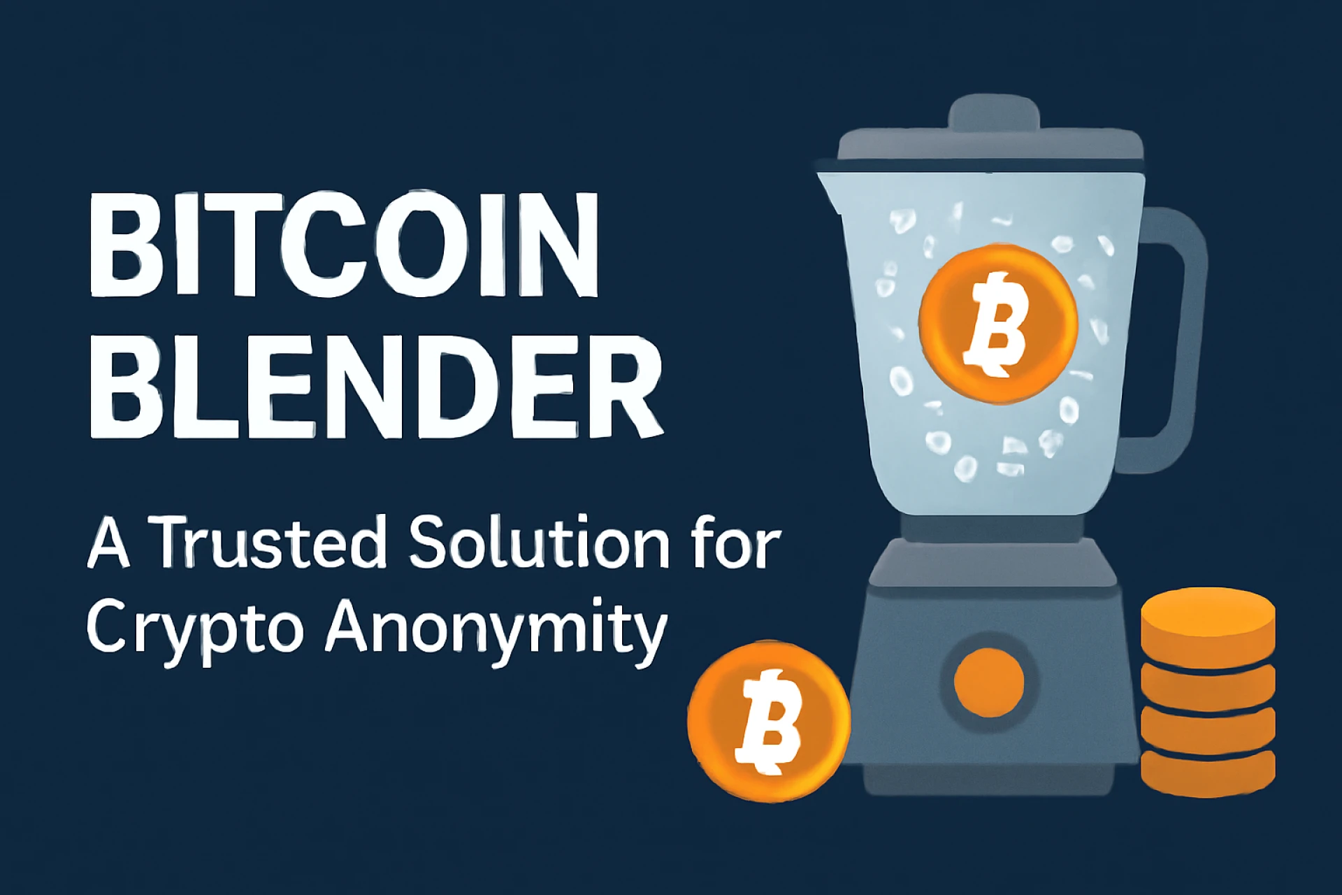Bitcoin Blender: A Trusted Solution for Crypto Anonymity
